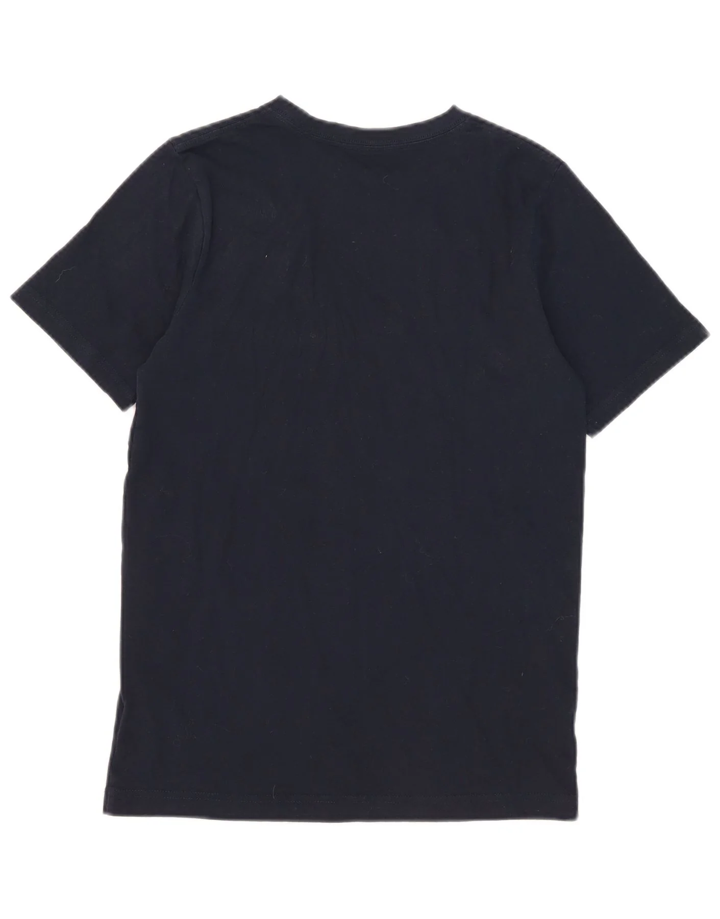 Converse Boys Graphic T-Shirt Top 13-14 Years XL Navy Blue Cotton - Image 2