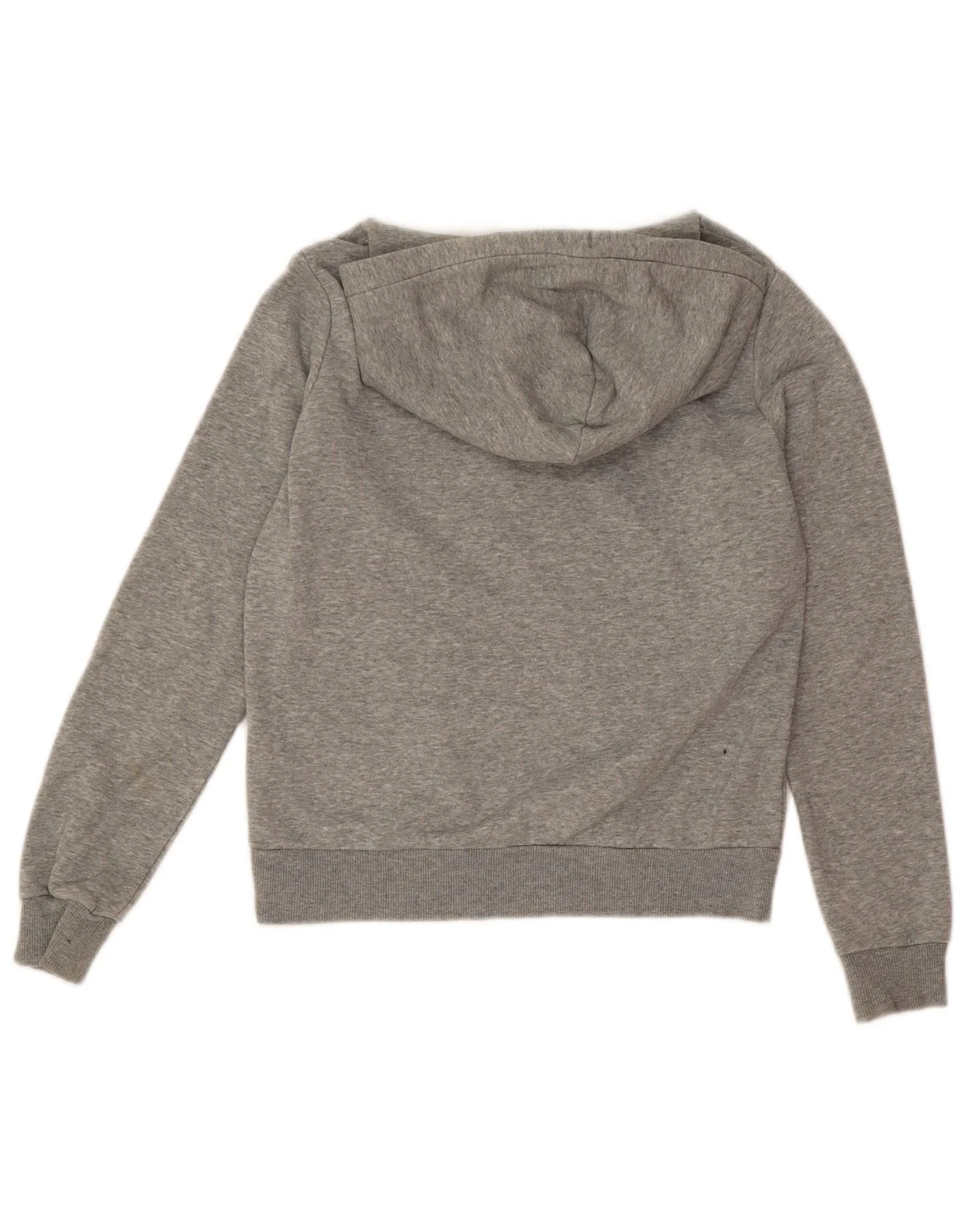 Converse Mens Hoodie Jumper Small Grey Cotton - Image 2