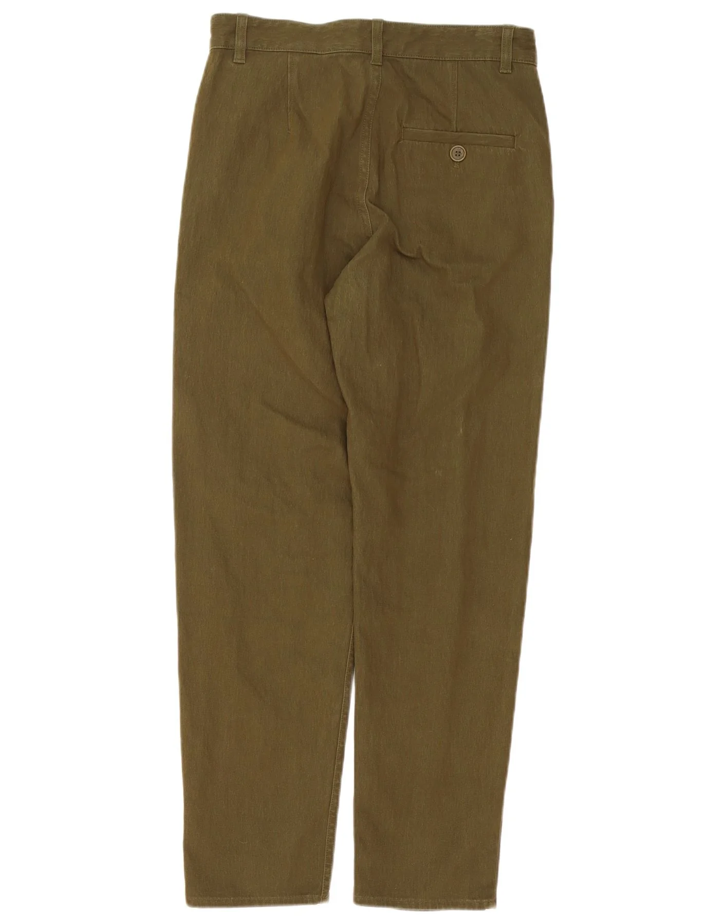 Cos Mens Tapered Chino Trousers W30 L28 Khaki Cotton - Image 2
