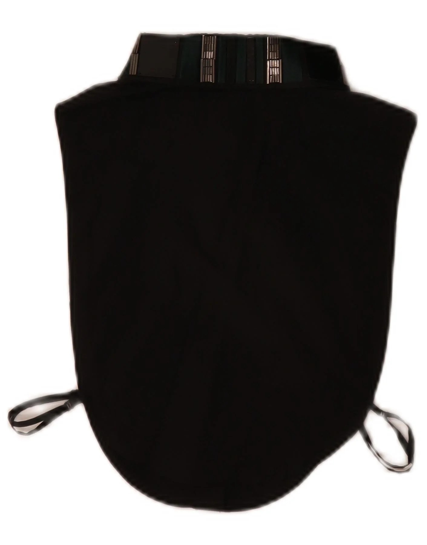 Cos Womens Detachable Collar Fake Shirt XS Black Cotton - Image 2