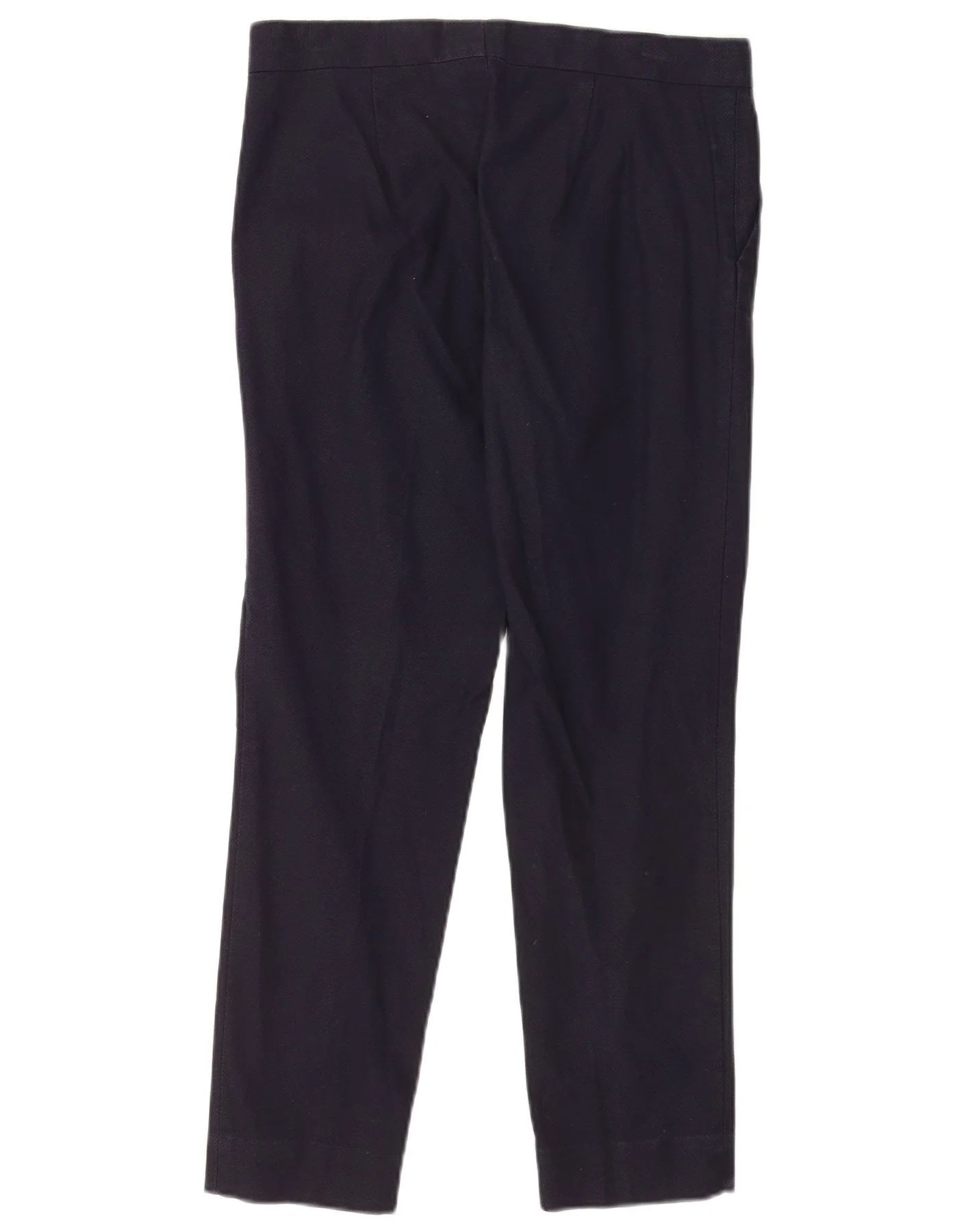 Cos Womens Straight Suit Trousers EU 38 Medium W32 L26 Navy Blue Cotton - Image 2