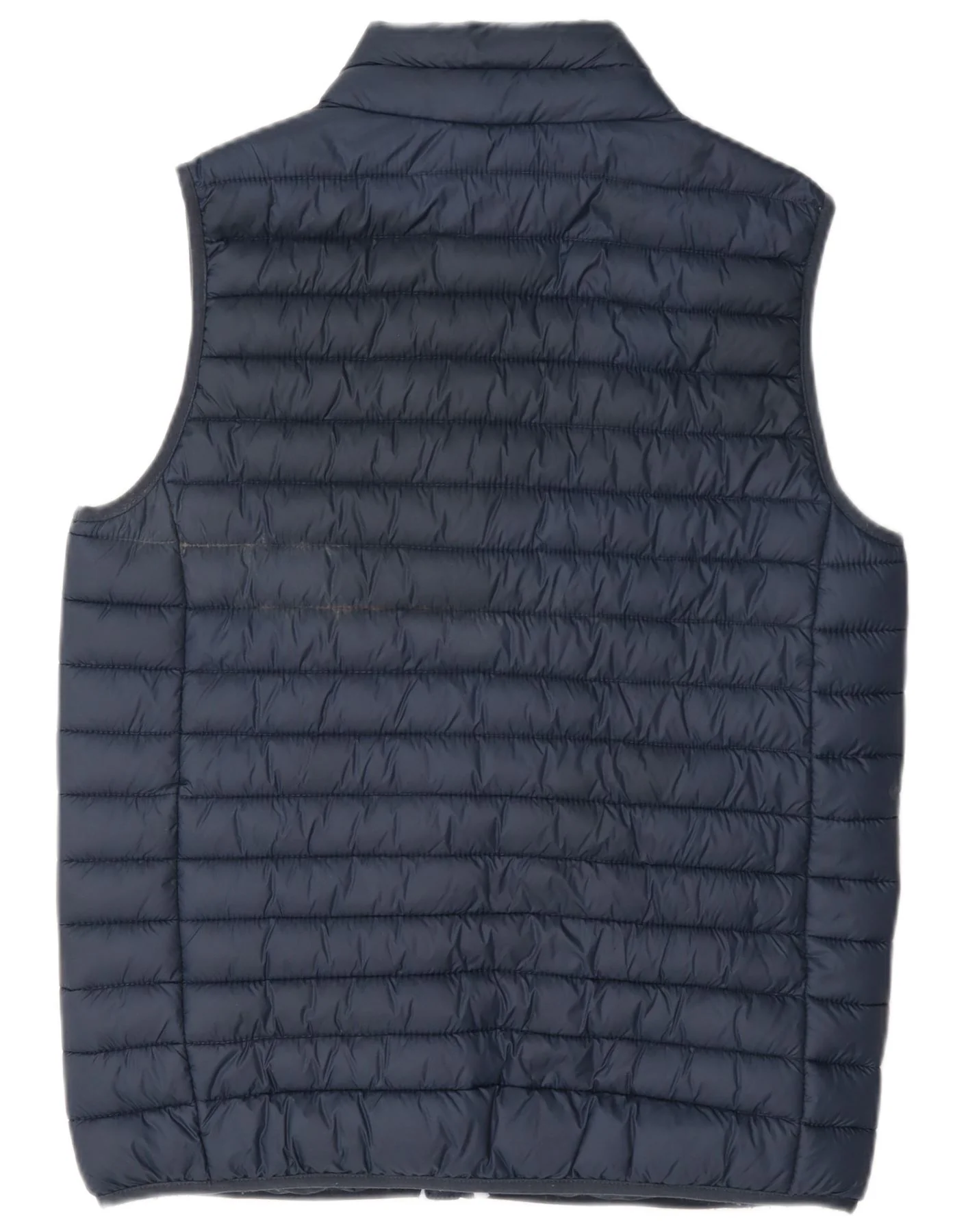 Crew Clothing Mens Padded Gilet UK 36 Small Navy Blue Nylon - Image 2