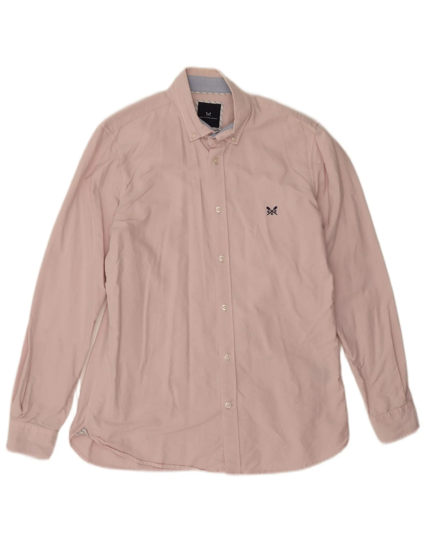 Crew Clothing Mens Slim Fit Shirt Medium Pink Cotton