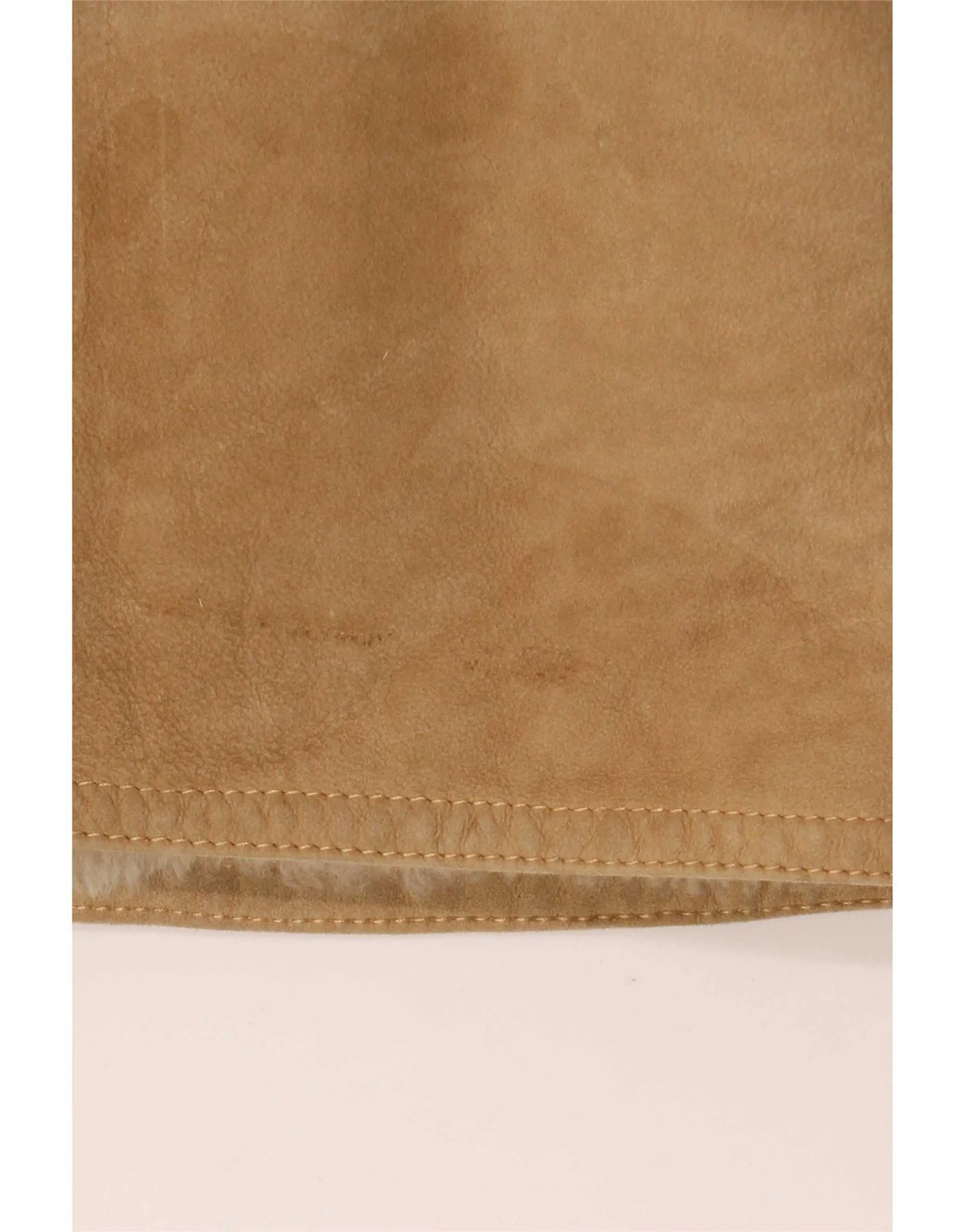Cristiano Di Thiene Womens Shearling Coat IT 44 Medium Beige - Image 5