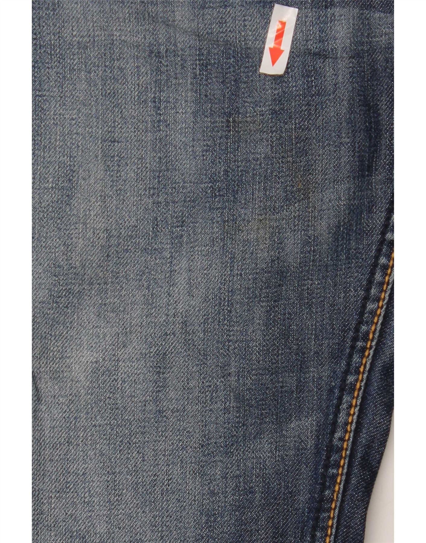 Desigual Mens Straight Jeans W30 L33 Blue Cotton - Image 3