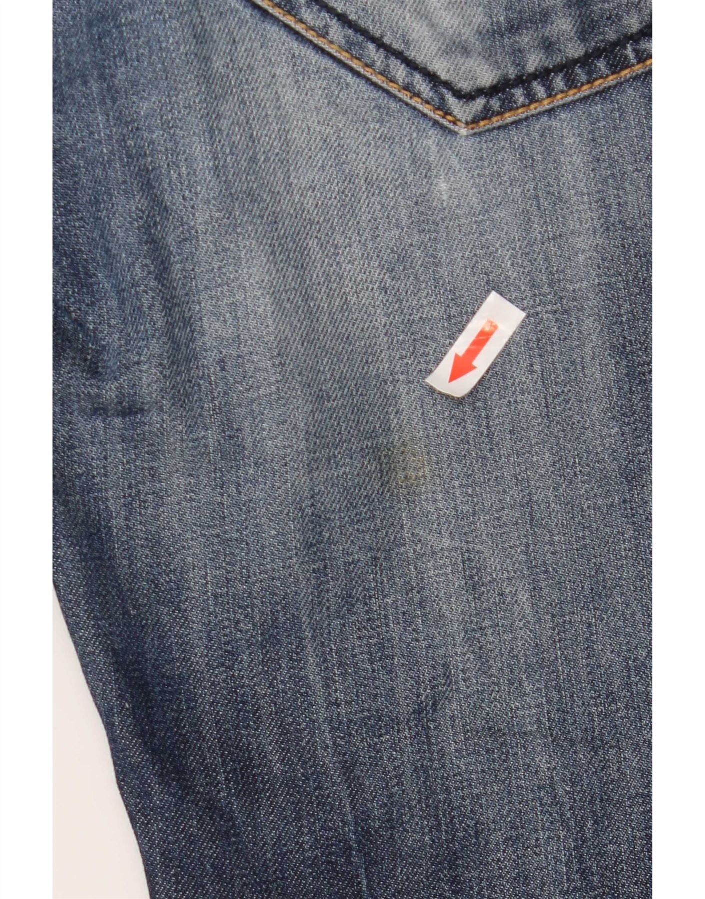 Desigual Mens Straight Jeans W30 L33 Blue Cotton - Image 4