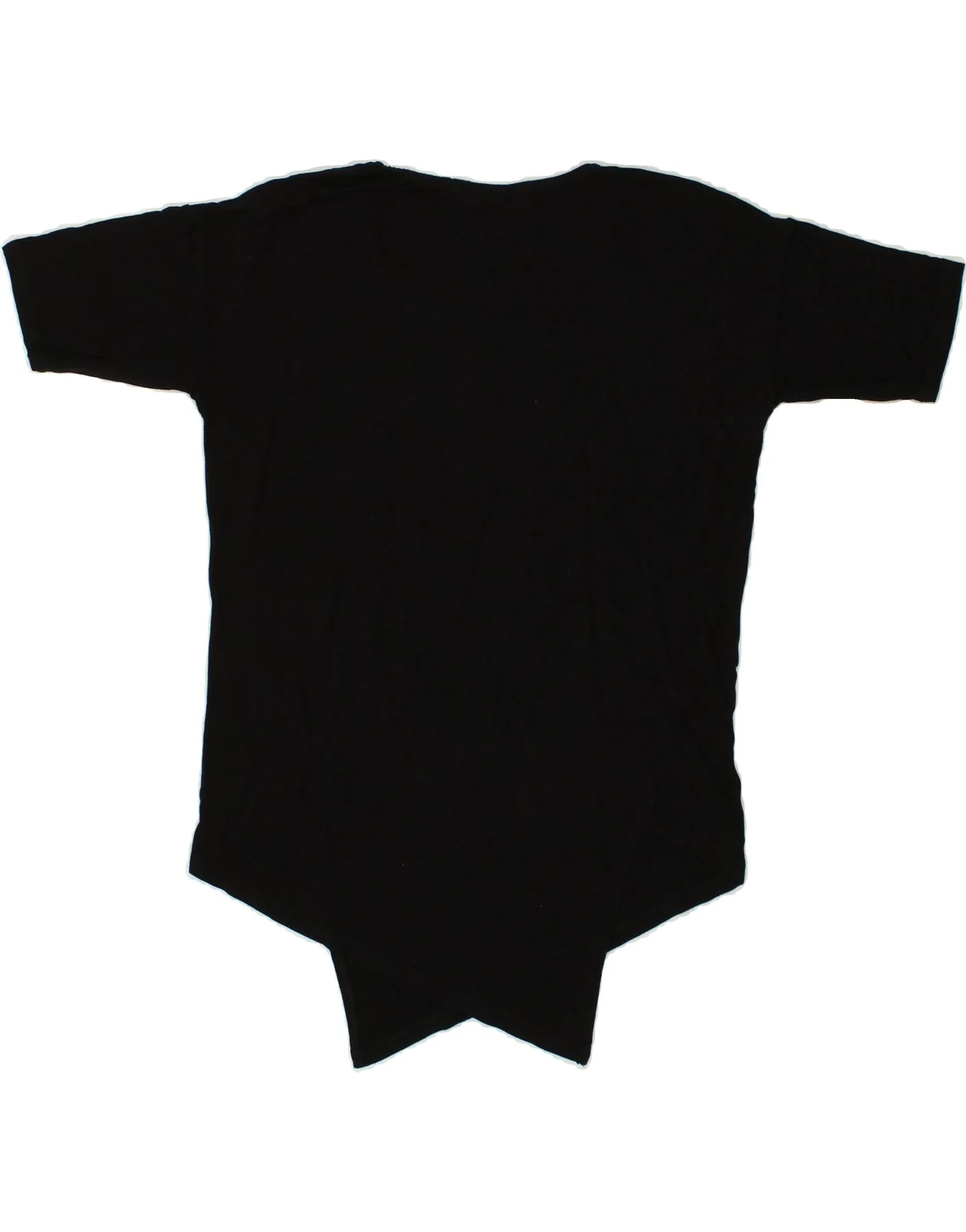 DESIGUAL Womens Graphic T-Shirt Top UK 10 Small Black - Image 2