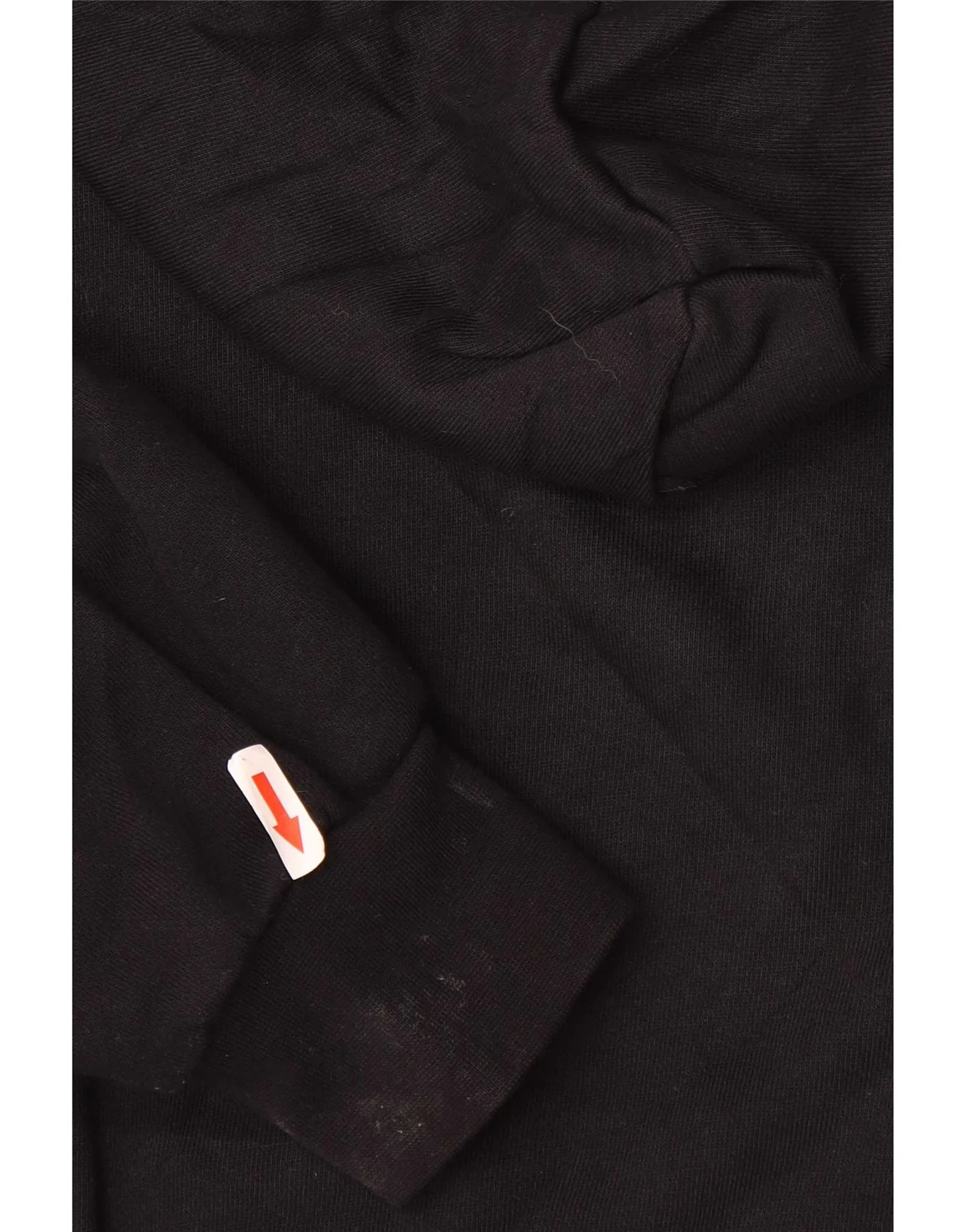 Diadora Boys Graphic Hoodie Jumper 13-14 Years Black Cotton - Image 3