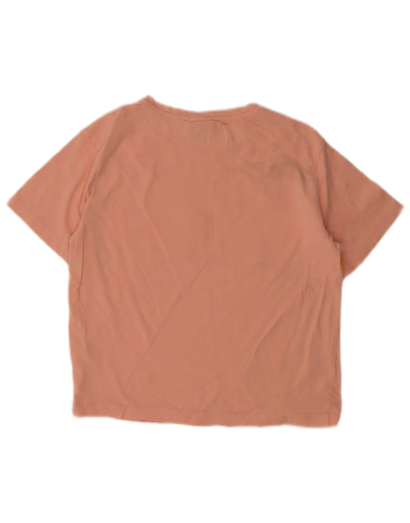 Diadora Girls Graphic T-Shirt Top 11-12 Years XL Pink Colourblock - Image 2
