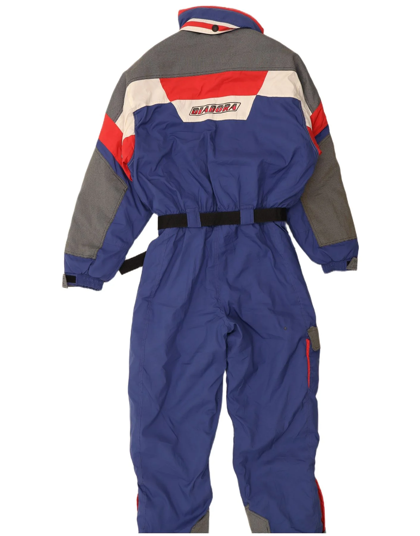 Diadora Mens Graphic Ski Jumpsuit XL Blue Colourblock - Image 2