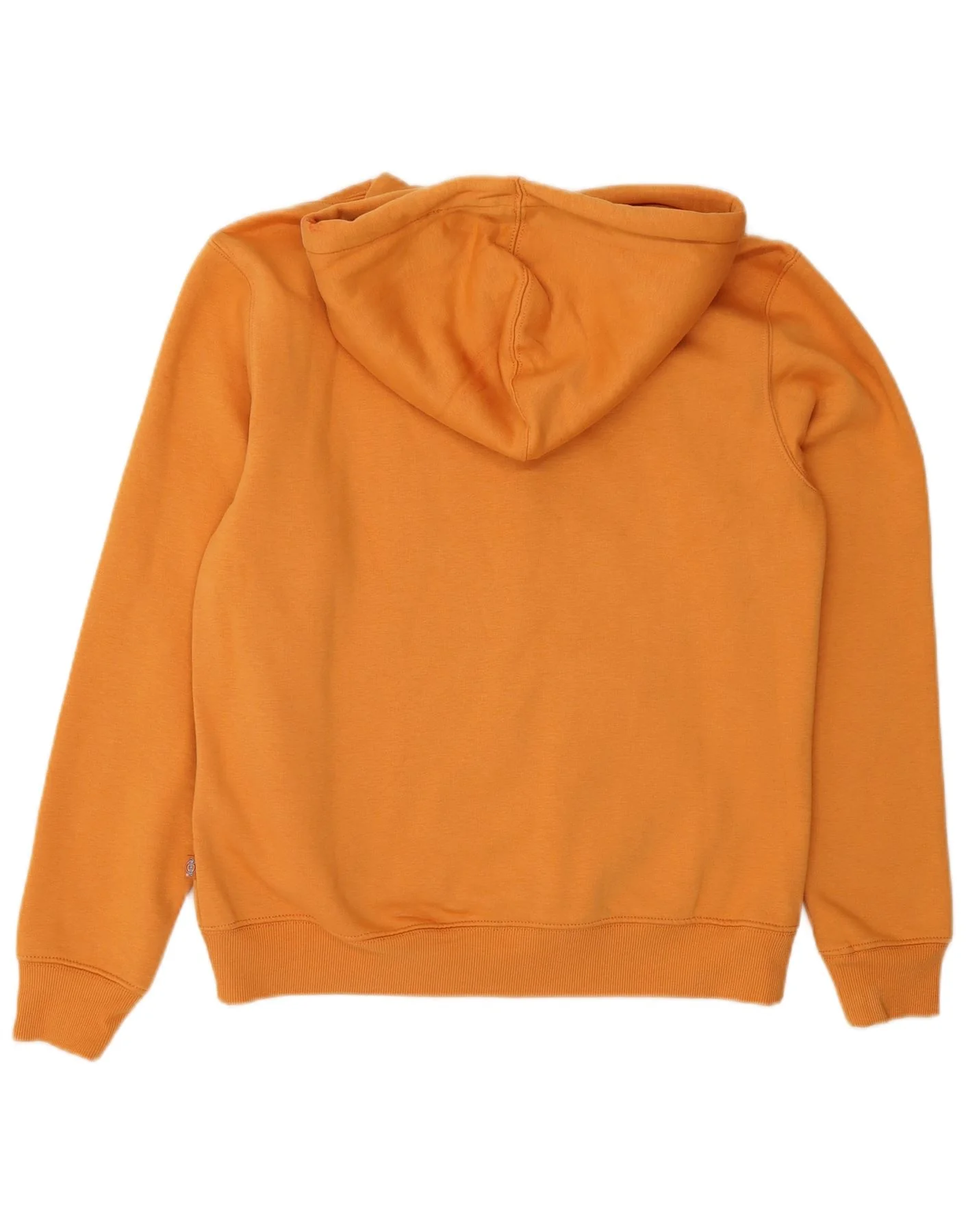 Dickies Mens Hoodie Jumper XS Orange Cotton - Image 2