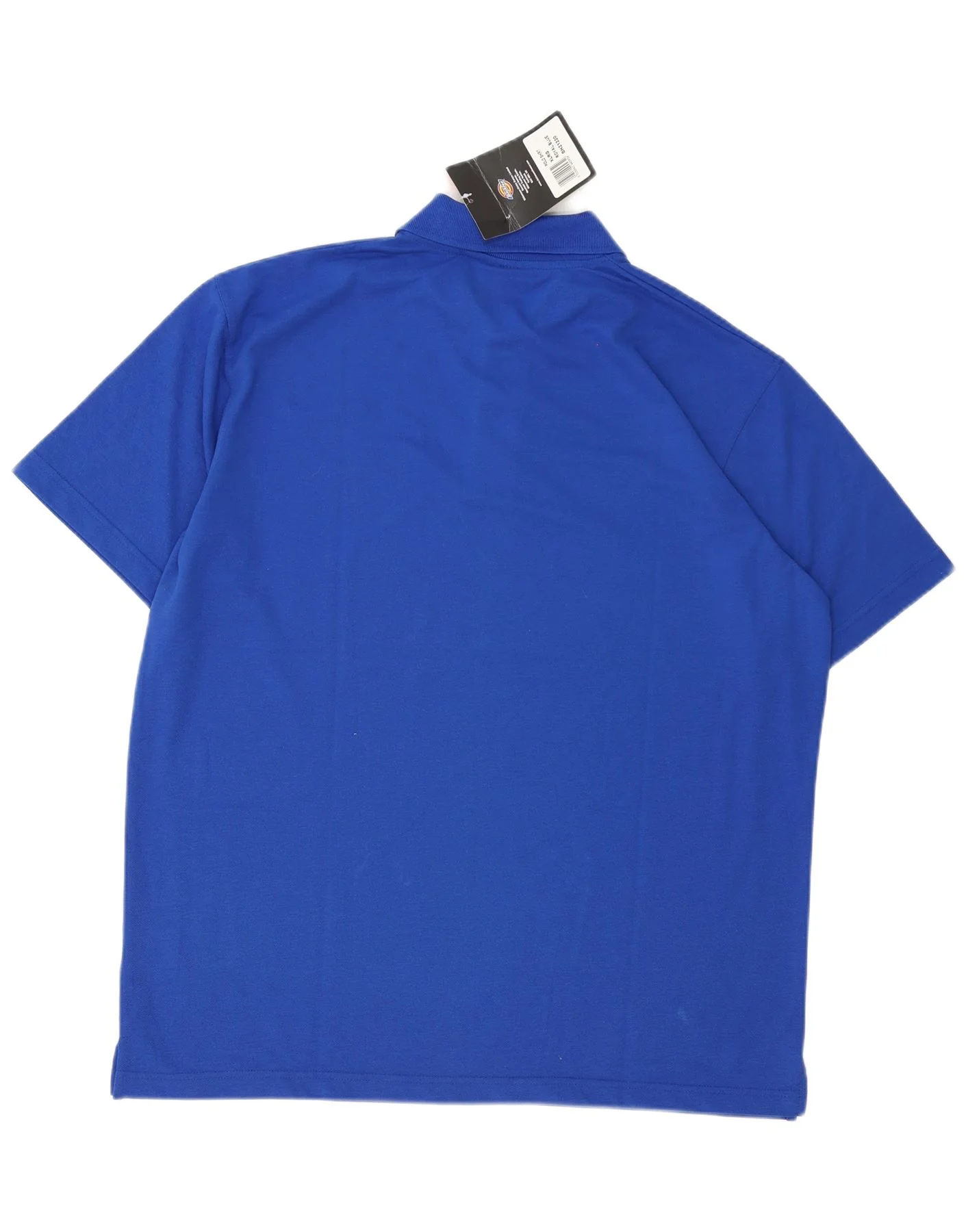 Dickies Mens Polo Shirt XL Blue Polyester - Image 2