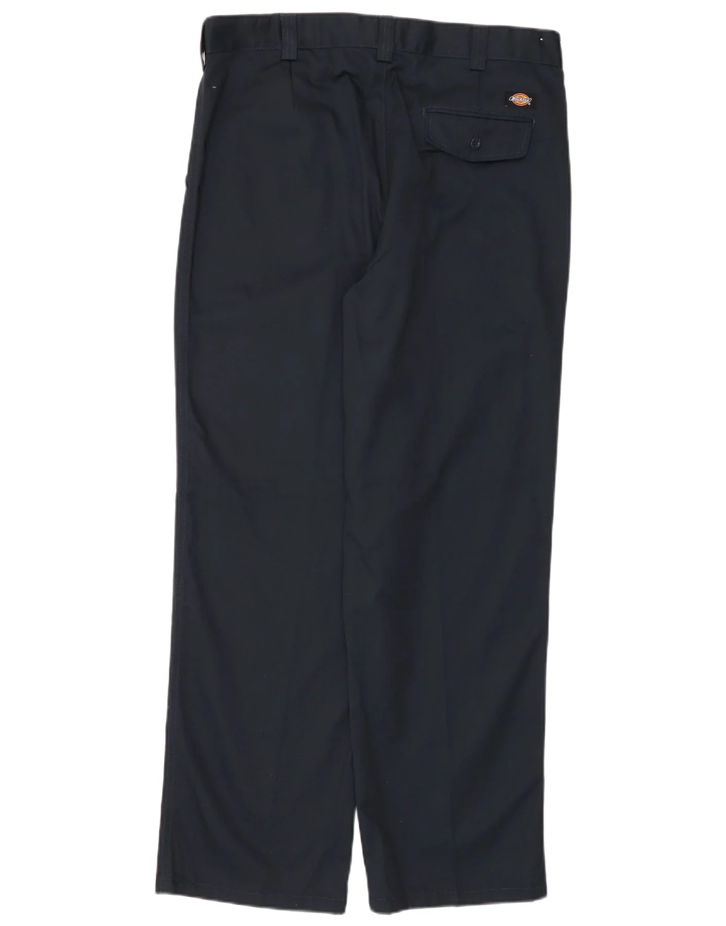 Dickies Mens Straight Chino Trousers W38 L31 Black Polyester - Image 2