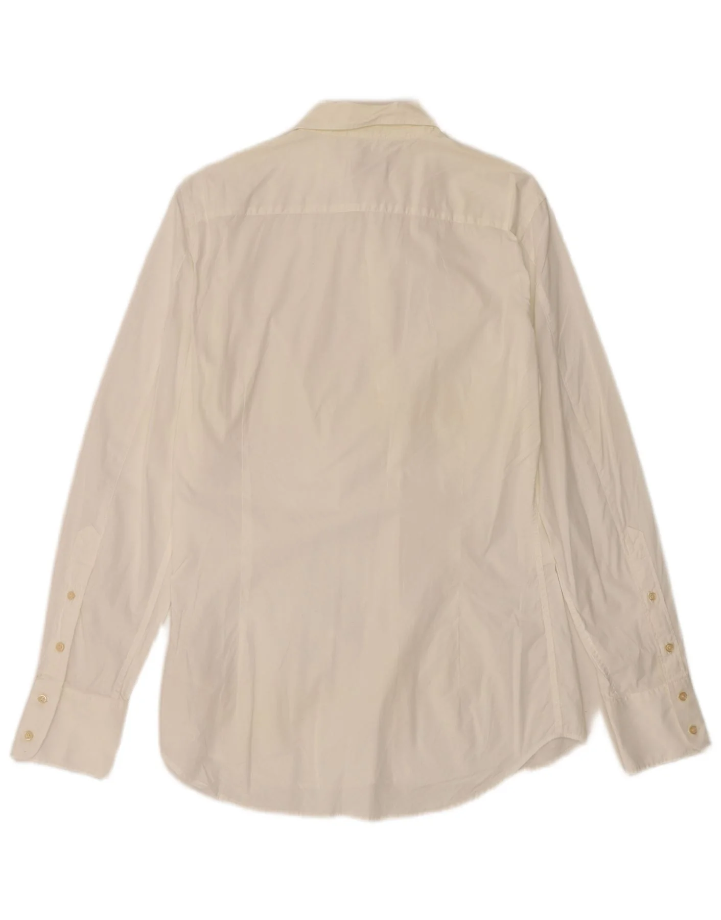 Diesel Mens Shirt Medium White Cotton - Image 2