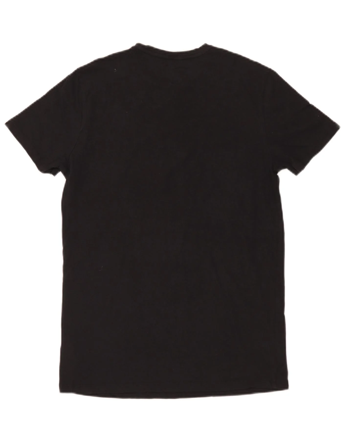 Diesel Mens T-Shirt Top Medium Black Cotton - Image 2