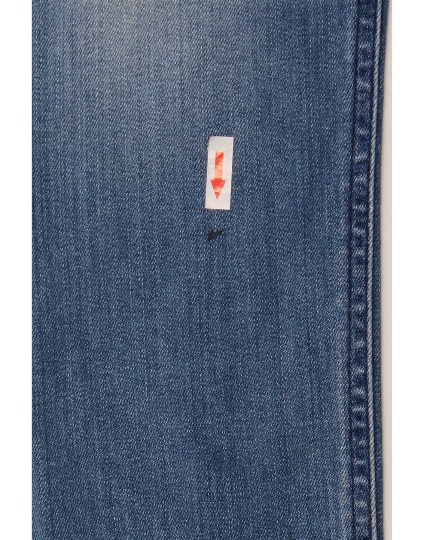 Diesel Mens Thommer-X Slim Skinny Jeans W32 L30 Blue Cotton - Image 3