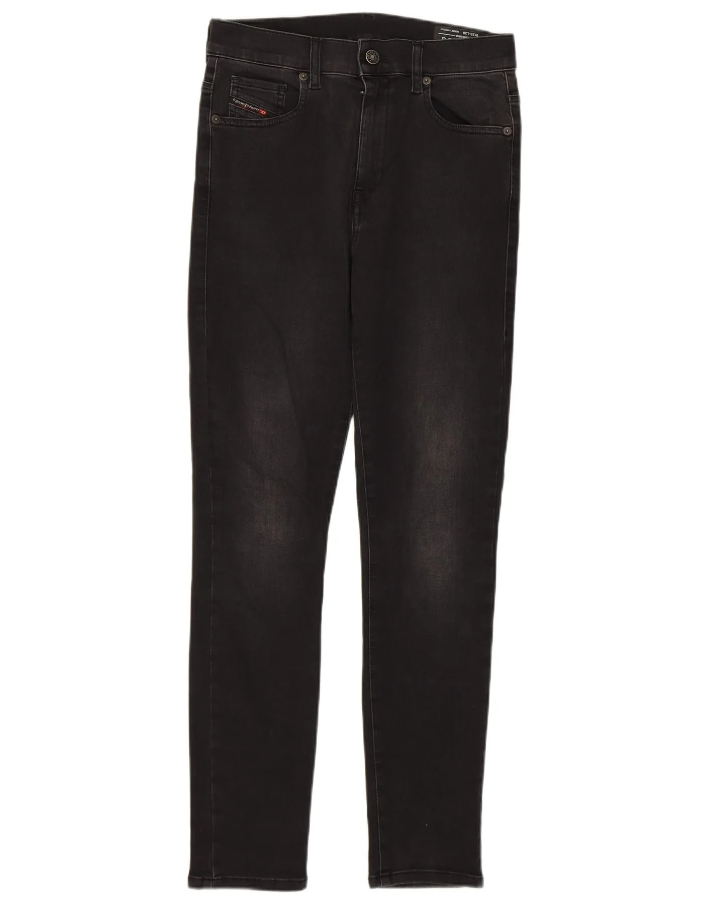 Diesel Womens D-Roisin High Waist Super Skinny Jeans W29 L30 Grey Cotton