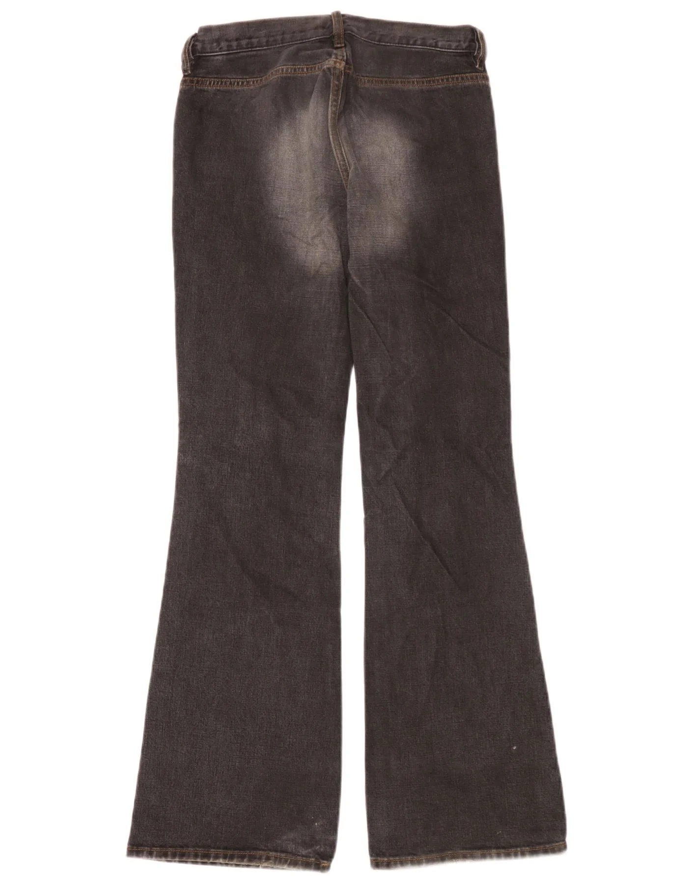 Diesel Womens Flared Jeans W27 L32 Black Cotton - Image 2