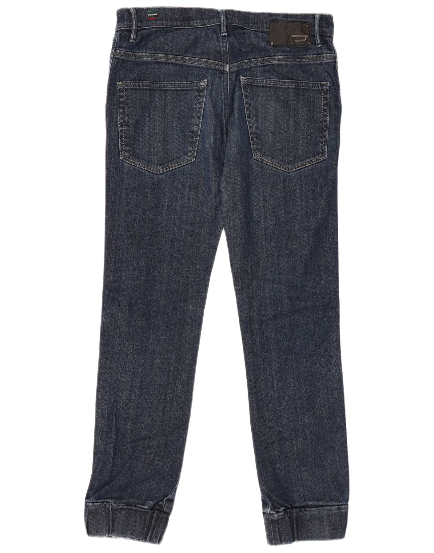 Diesel Womens Joyze Slim Jeans W27 L28 Blue Cotton - Image 2