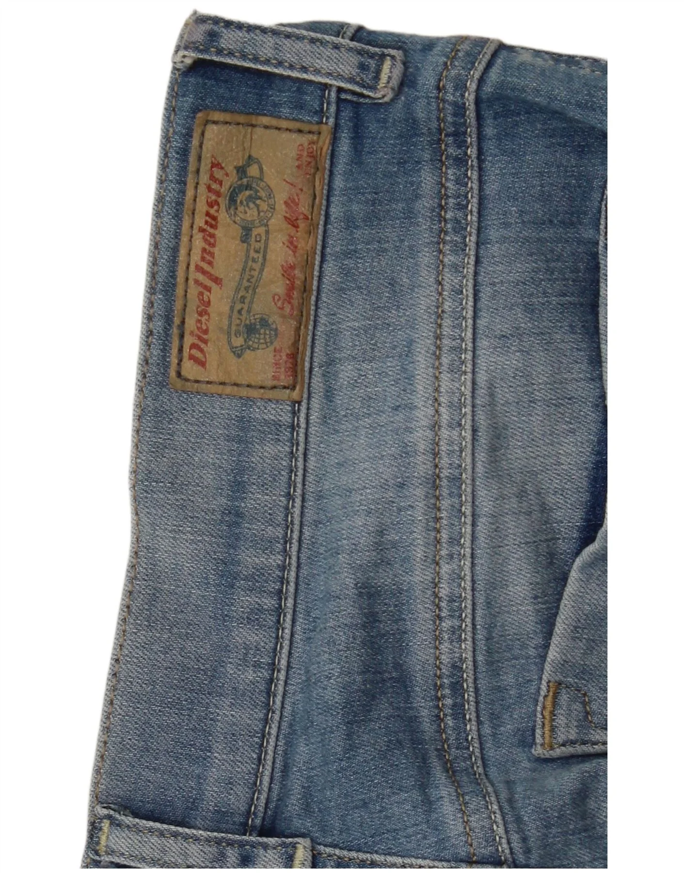 Diesel Womens Livier-Ankle Low Waist Super Slim Jegging Jeans W28 L27 Blue - Image 10