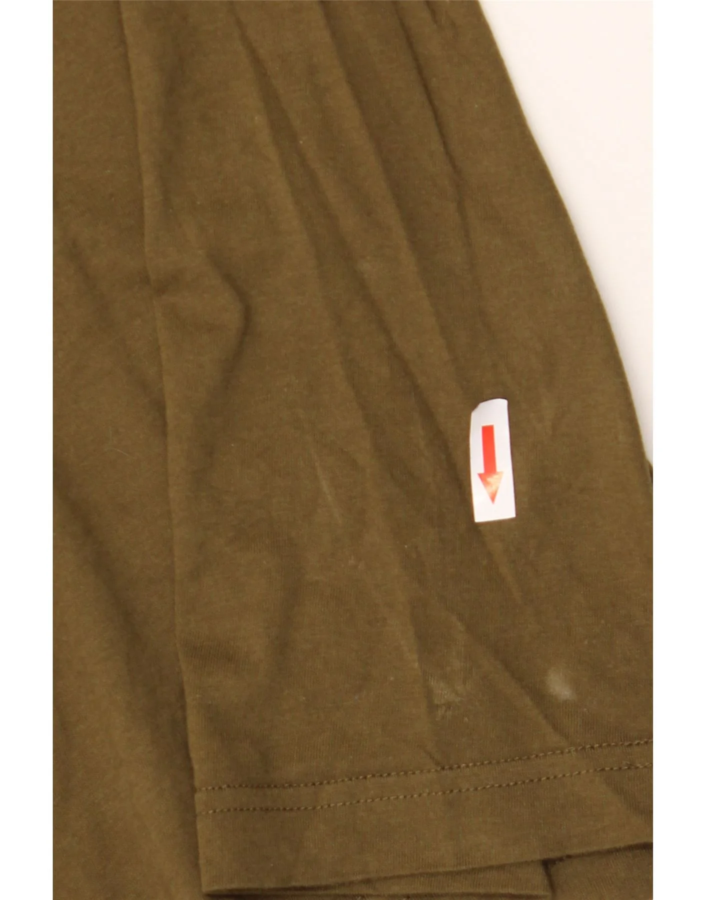 Dkny Mens T-Shirt Top Large Khaki Cotton - Image 5