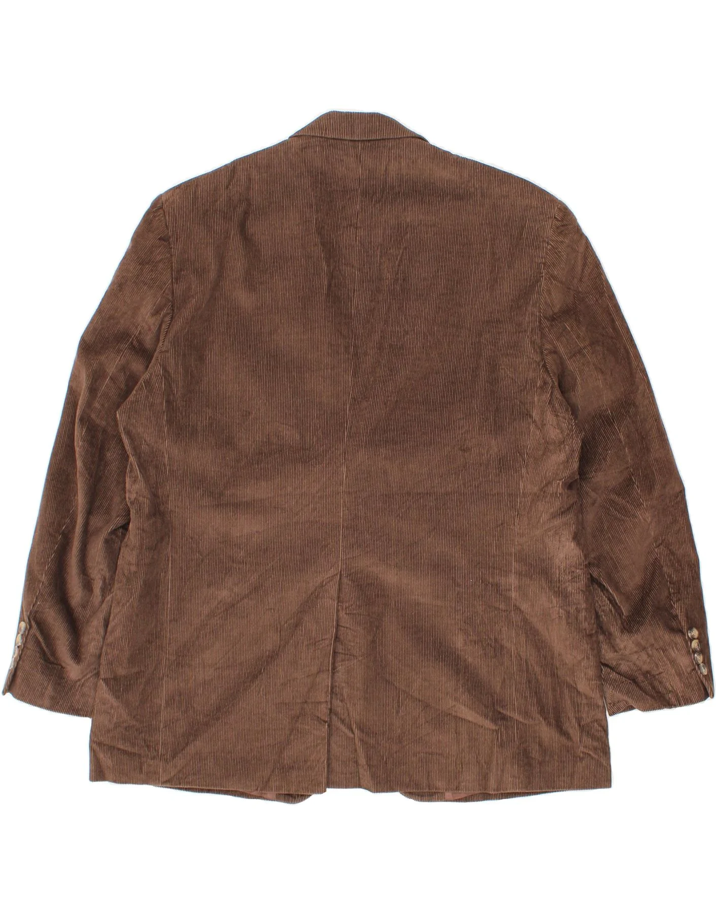 DOCKERS Mens Corduroy Blazer Jacket US 48 4XL Brown Cotton - Image 2
