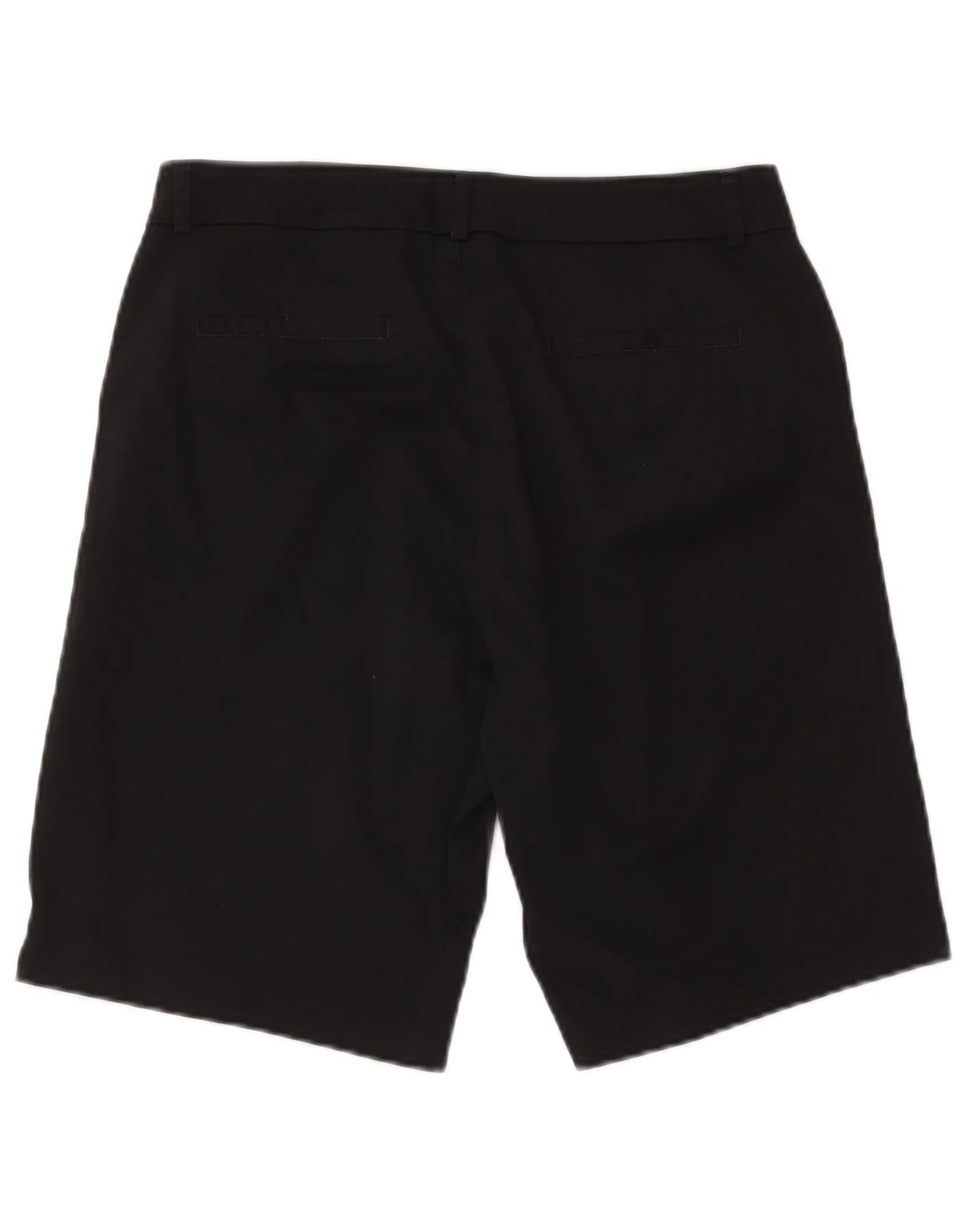 Dockers Mens Ideal Fit Casual Shorts W32 Medium Black Cotton - Image 2
