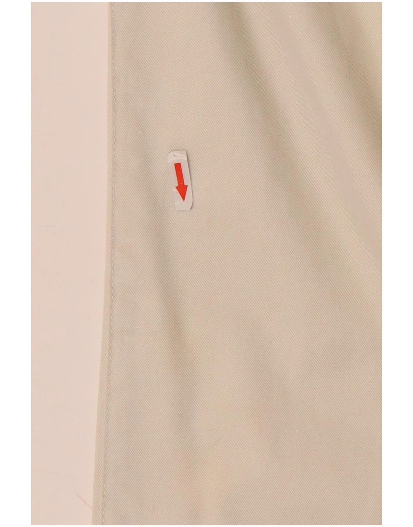 Dockers Mens Khakis Straight Chino Trousers W31 L30 Off White - Image 3