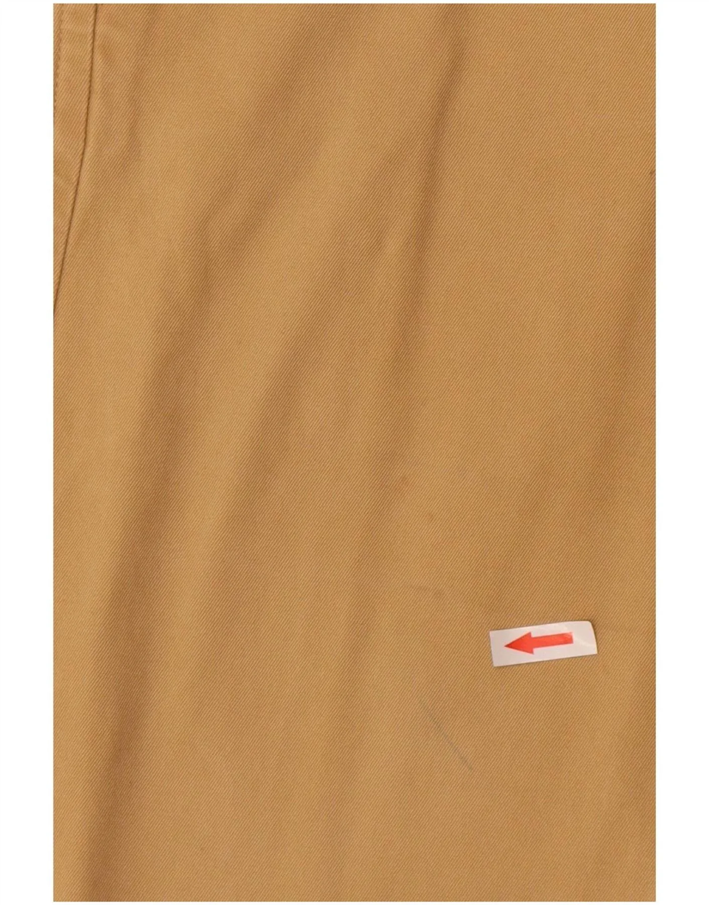 Dockers Mens Straight Casual Trousers W34 L32 Beige Cotton - Image 3
