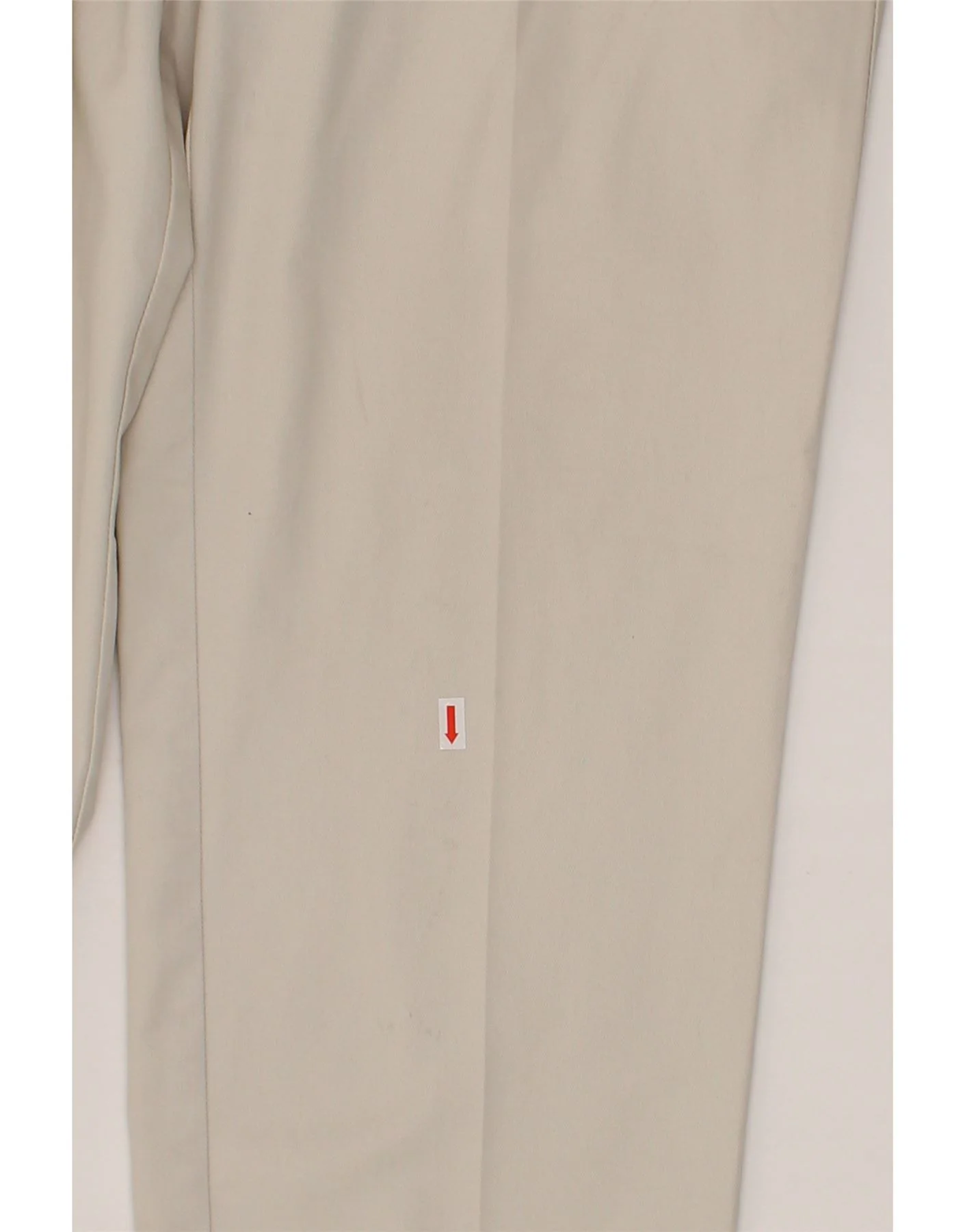 DOCKERS Mens Straight Chino Trousers W34 L32 Beige - Image 3