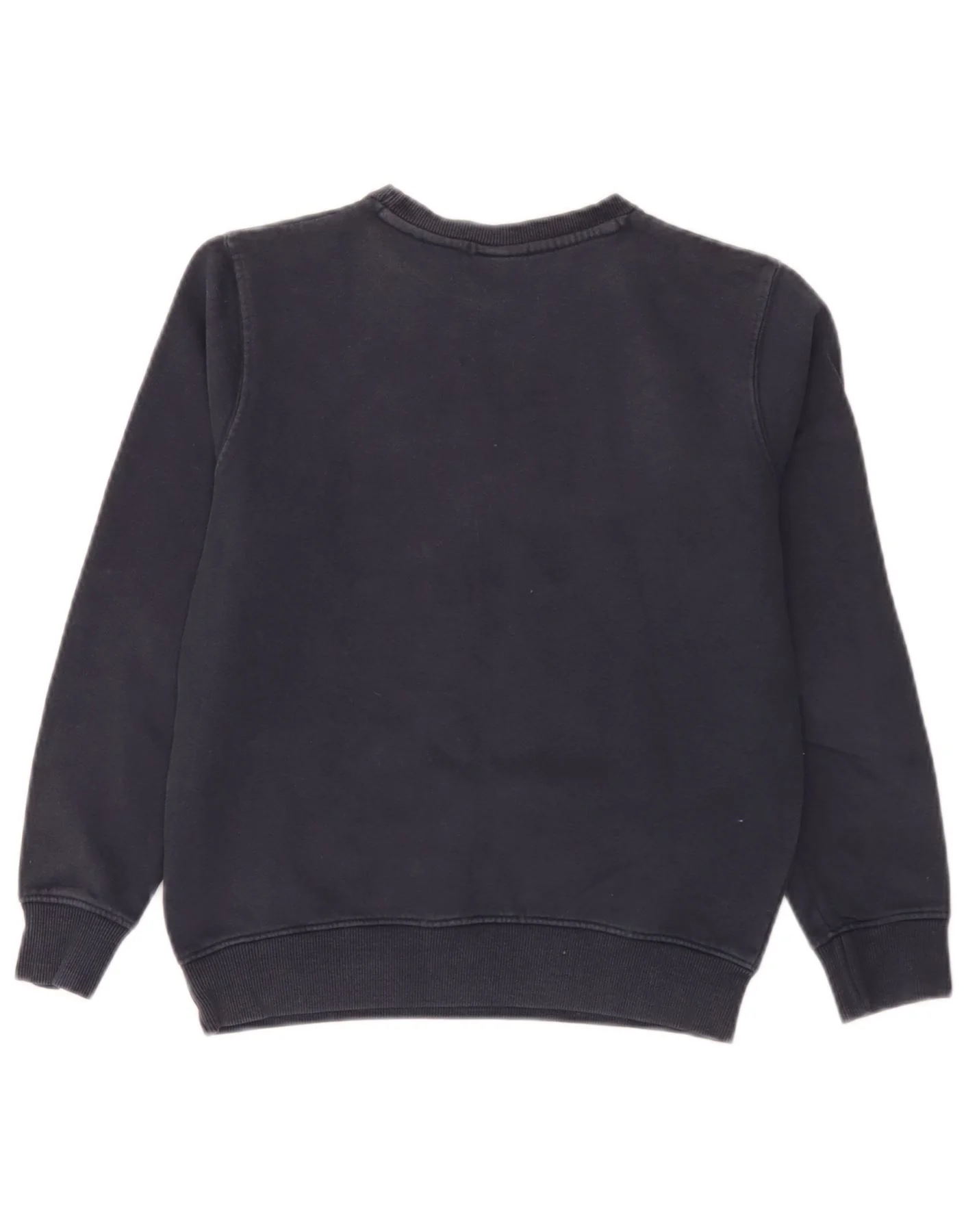 Ellesse Boys Graphic Sweatshirt Jumper 10-11 Years Navy Blue Cotton - Image 2
