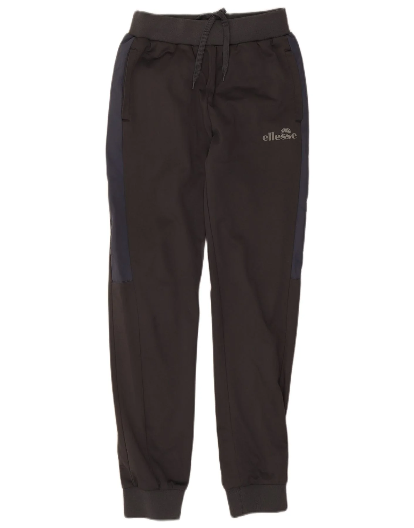 Ellesse Boys Tracksuit Trousers Joggers 12-13 Years Grey Colourblock