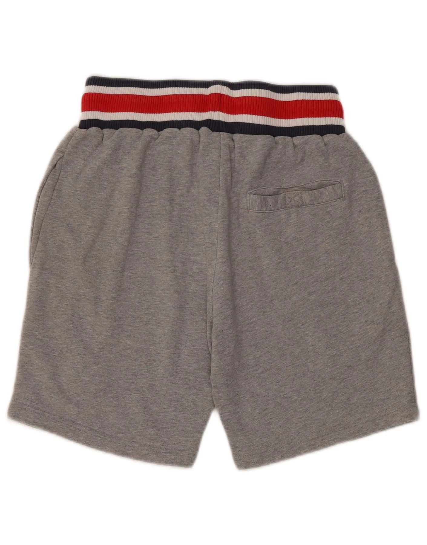 Ellesse Mens Graphic Sport Shorts XS Grey Cotton - Image 2