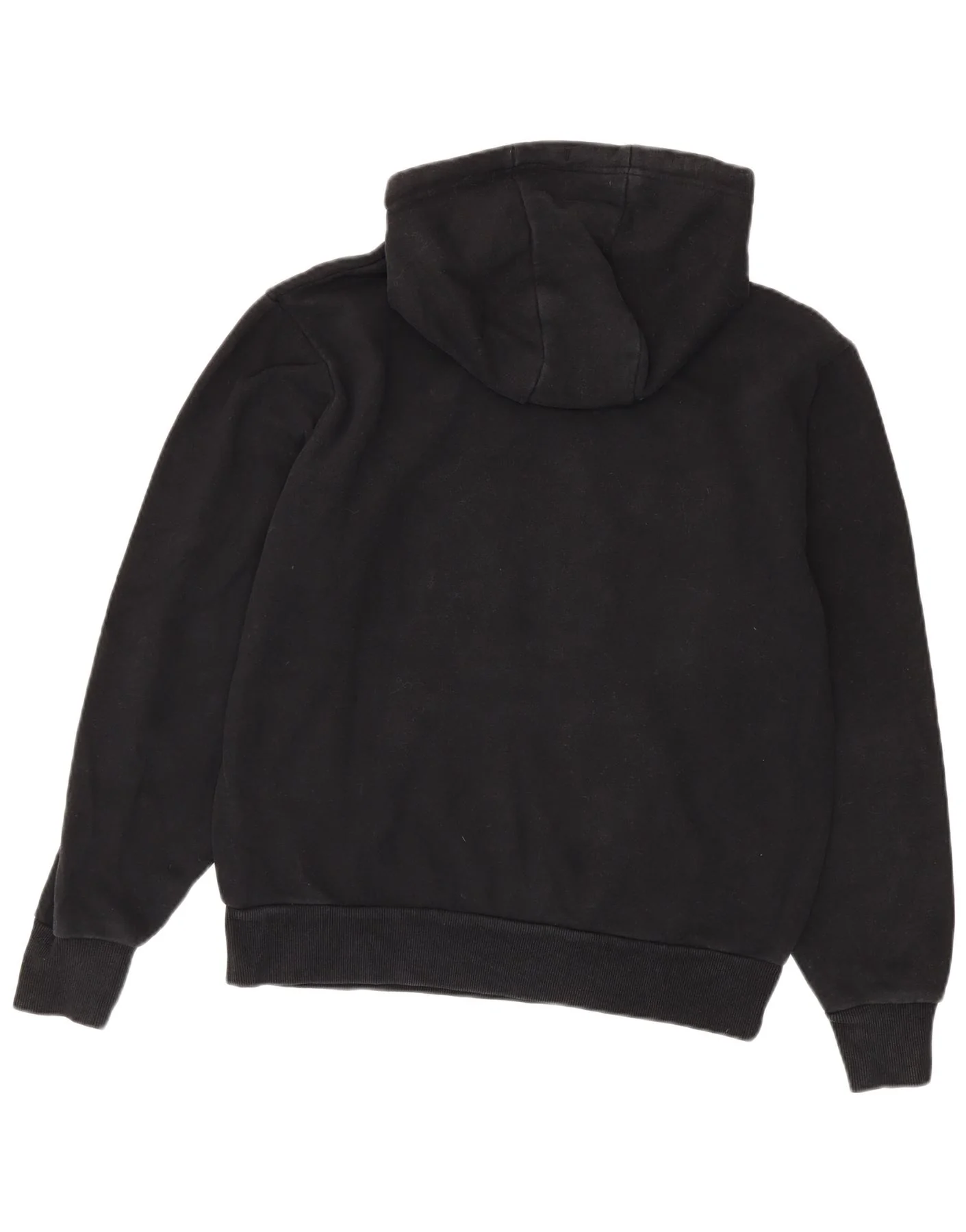 Ellesse Mens Hoodie Jumper XL Black Cotton - Image 2