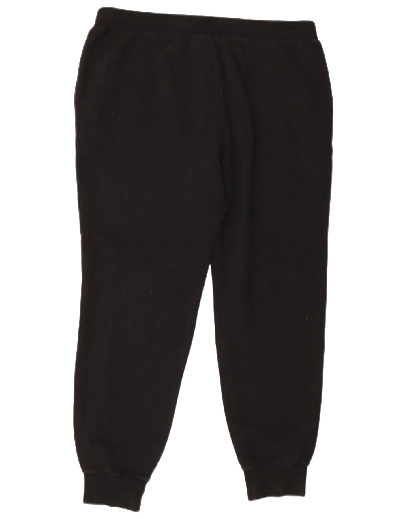 Ellesse Womens Tracksuit Trousers Joggers UK 12 Medium Black Cotton - Image 2
