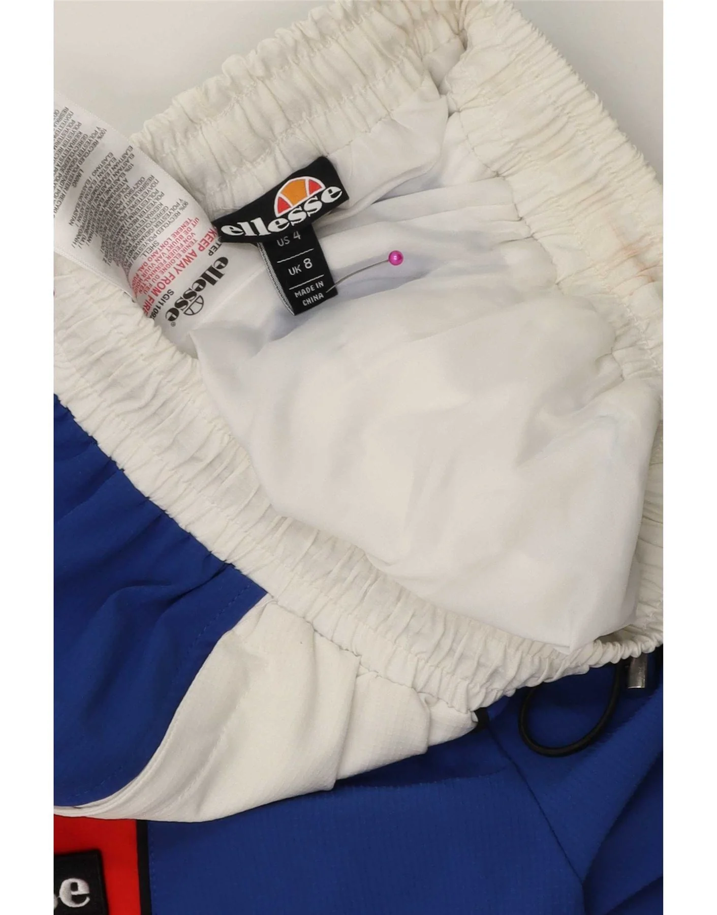Ellesse Womens Tracksuit Trousers Joggers UK 8 Small Multicoloured - Image 4