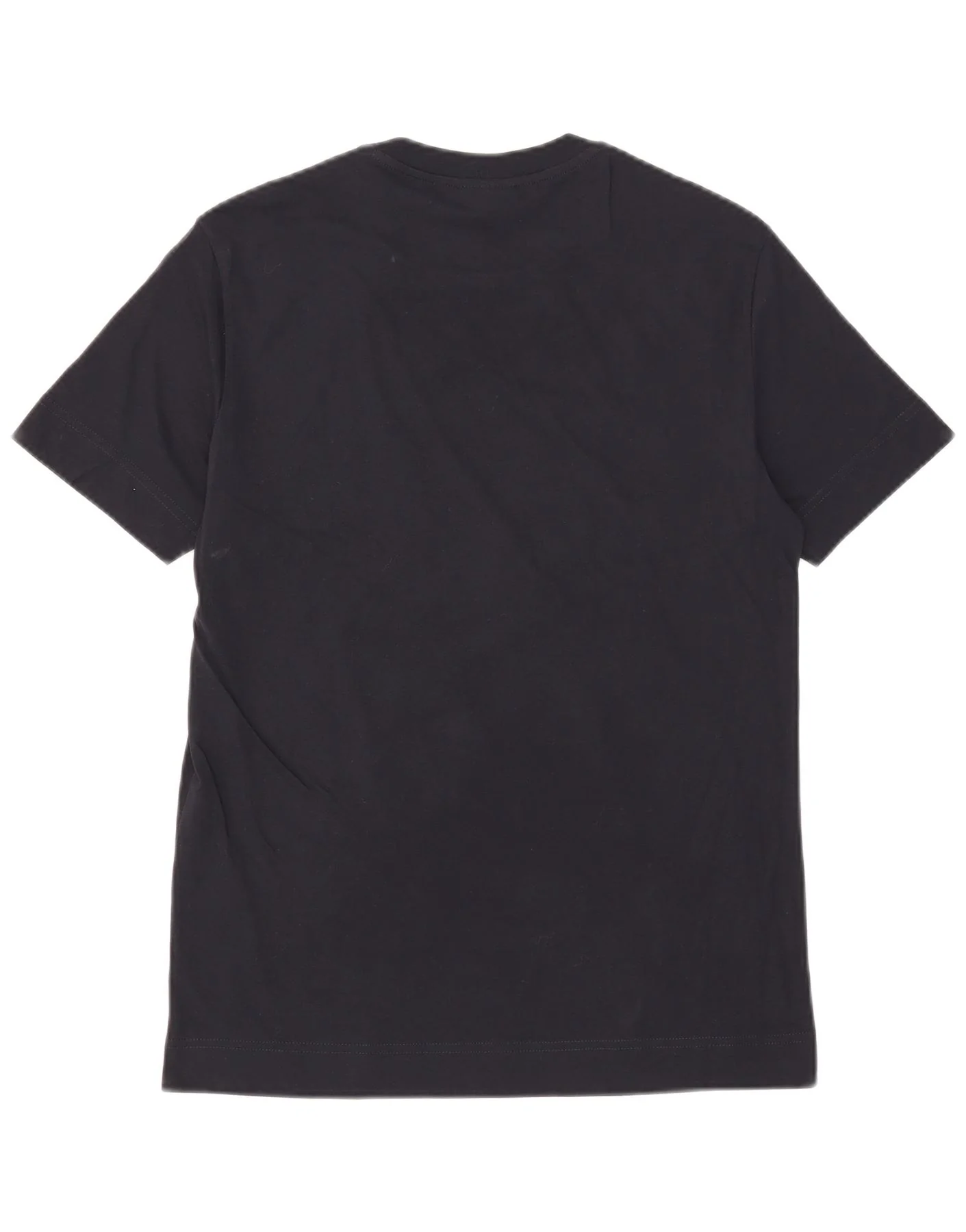Emporio Armani Mens Graphic T-Shirt Top Medium Black Cotton - Image 2