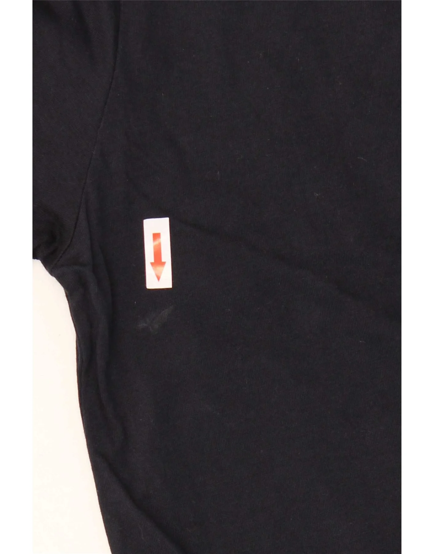 Emporio Armani Mens Graphic T-Shirt Top Medium Black Cotton - Image 3
