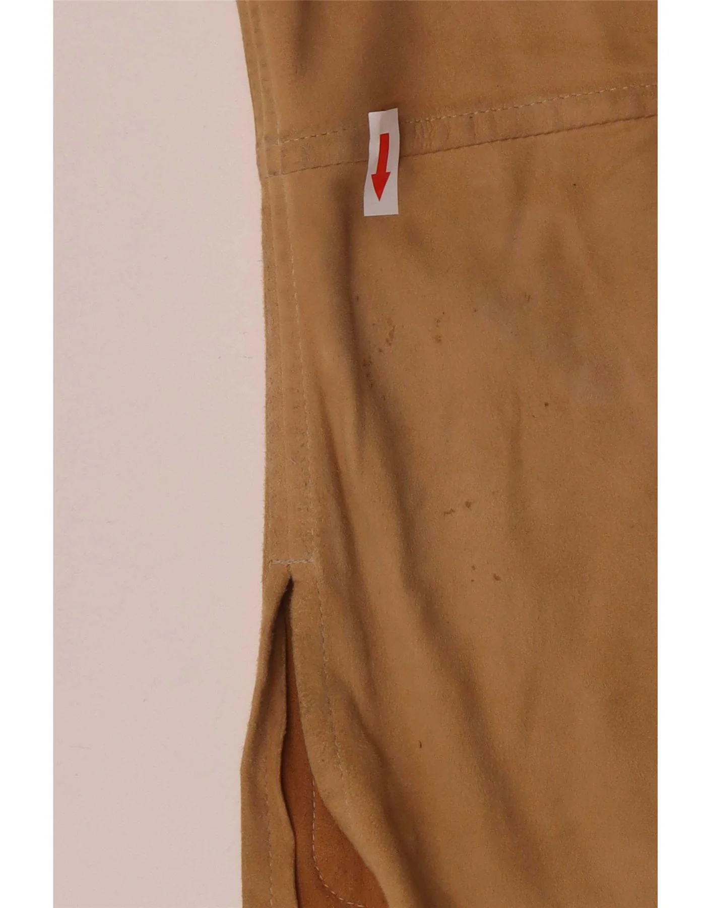 Enrico Mandelli Womens Leather Jacket UK 18 XL Brown Classic - Image 3