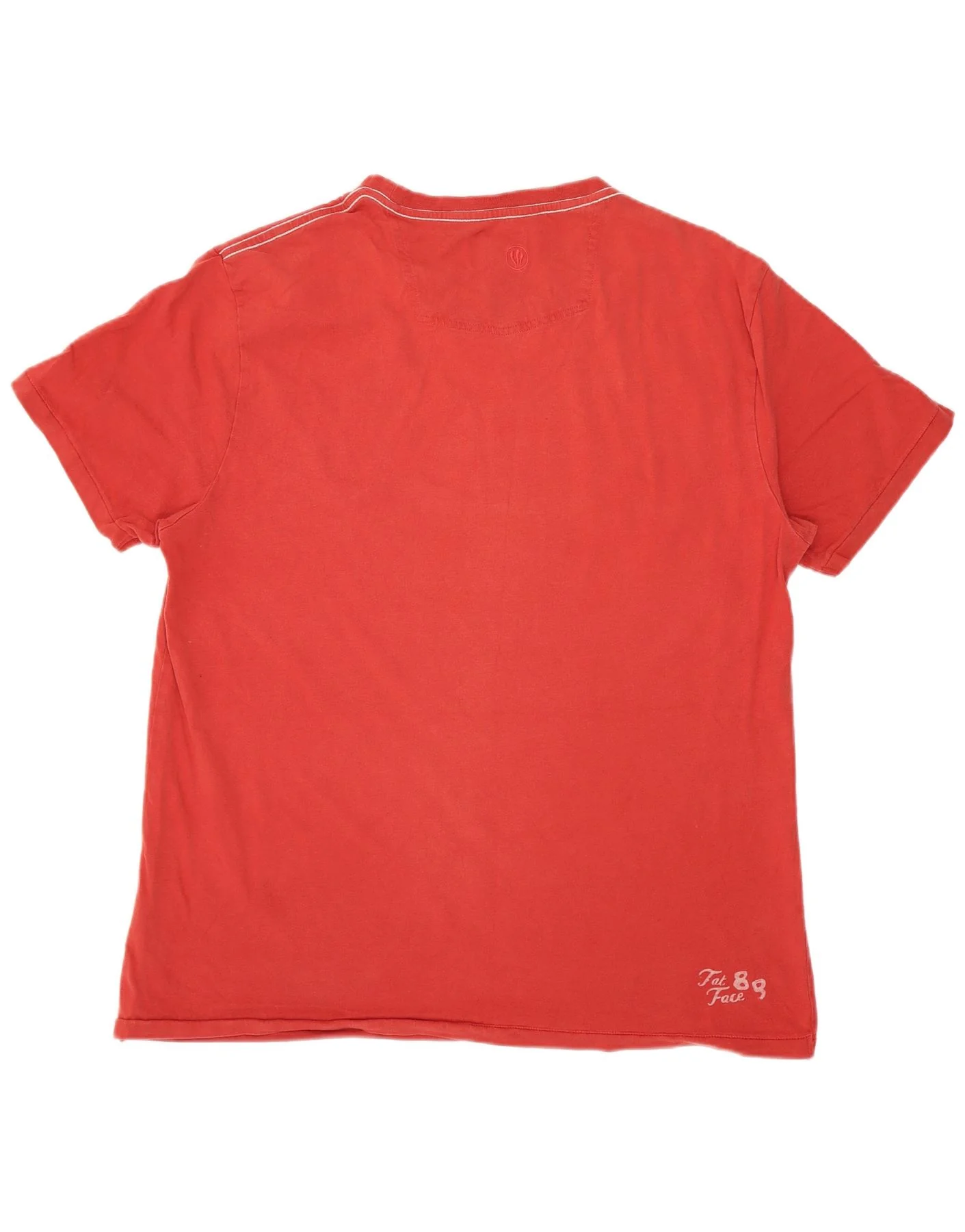 Fat Face Mens Graphic T-Shirt Top Medium Red Cotton - Image 2