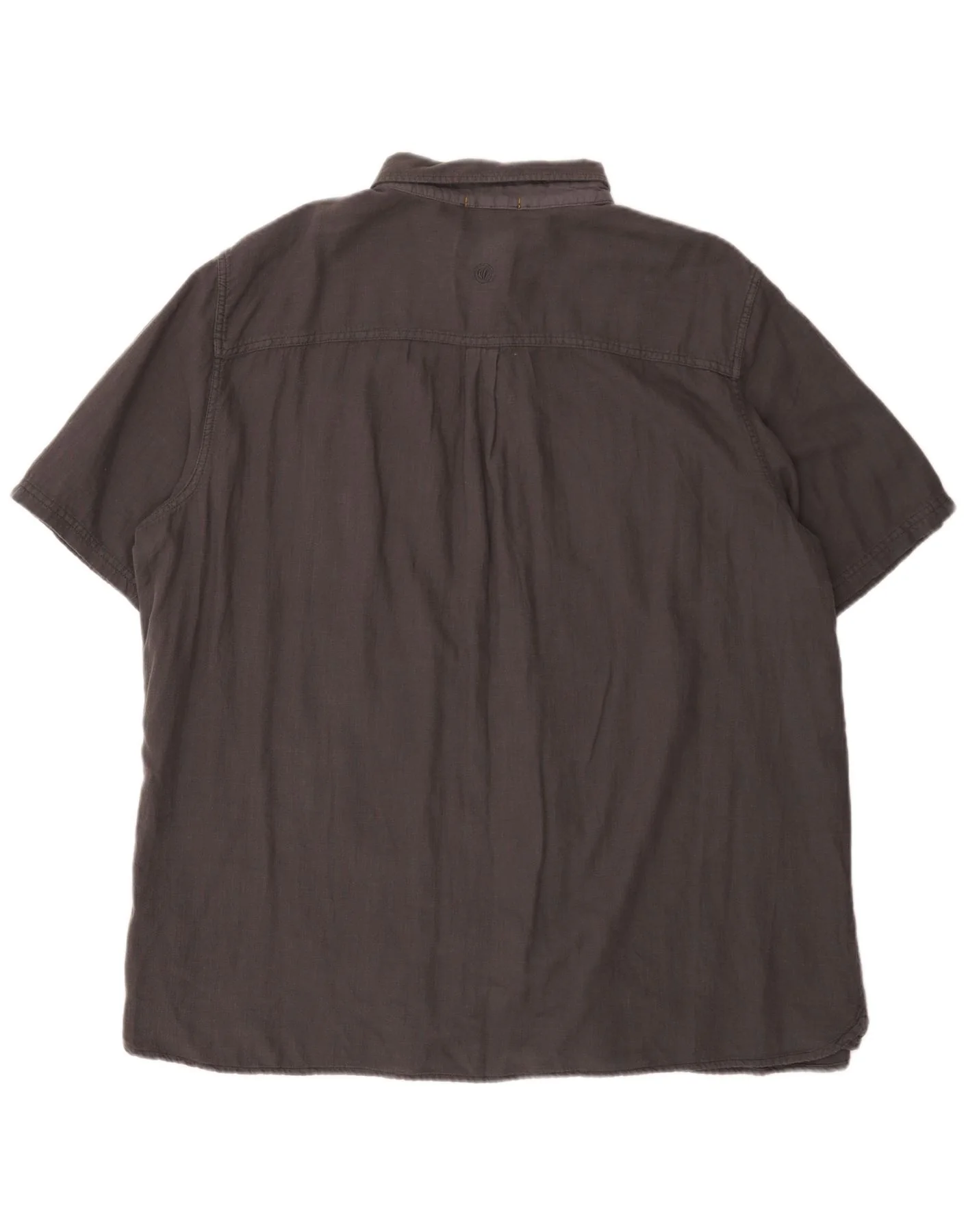 Fat Face Mens Short Sleeve Regular Fit Shirt 3XL Grey Cotton - Image 2