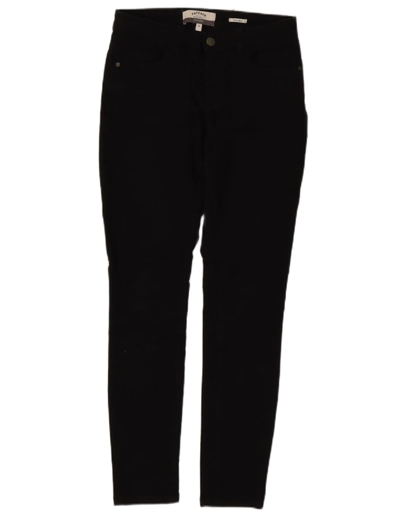 Fat Face Womens Jegging Jeans UK 8 Small W28 L29 Black