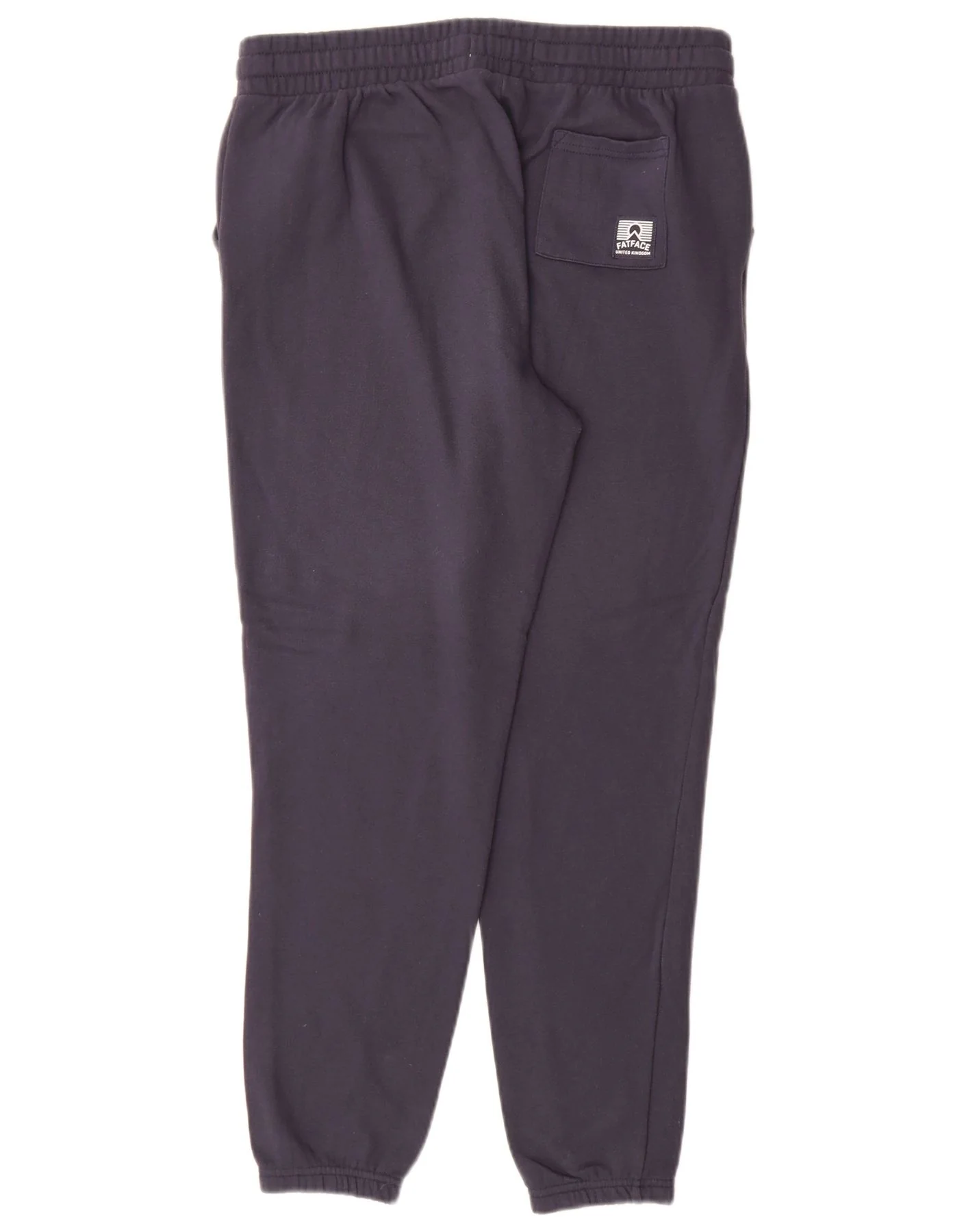 Fat Face Womens Tracksuit Trousers Joggers UK 12 Medium Navy Blue Cotton - Image 2