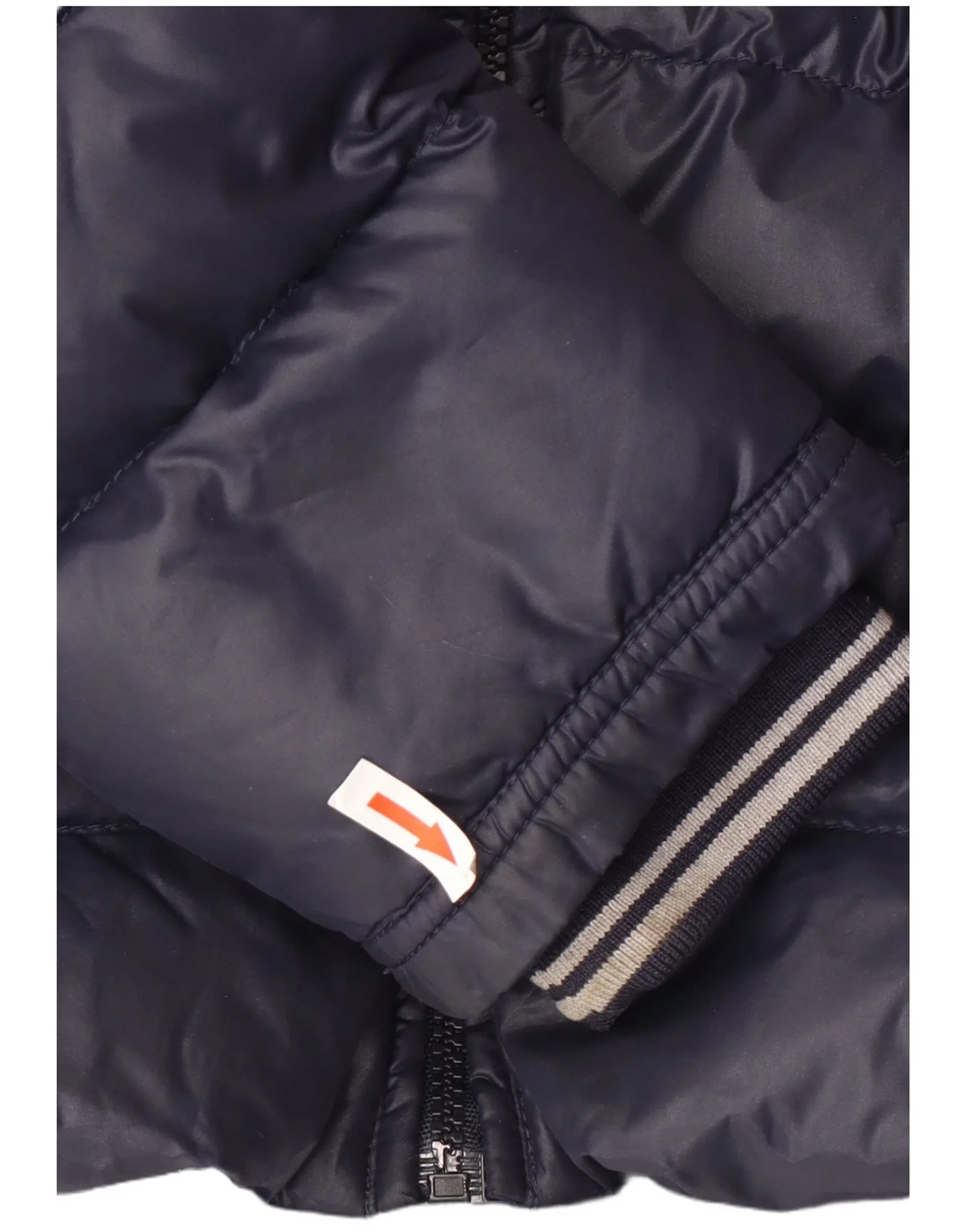 Fay Girls Hooded Padded Jacket 12-13 Years Navy Blue - Image 3