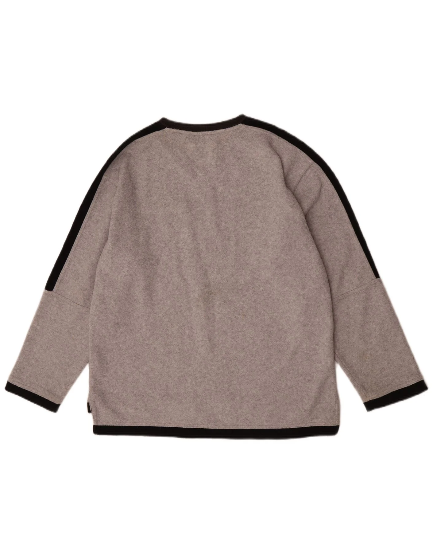 Fila Boys Graphic Fleece Jumper 15-16 Years XL Grey Colourblock Polyester - Image 2