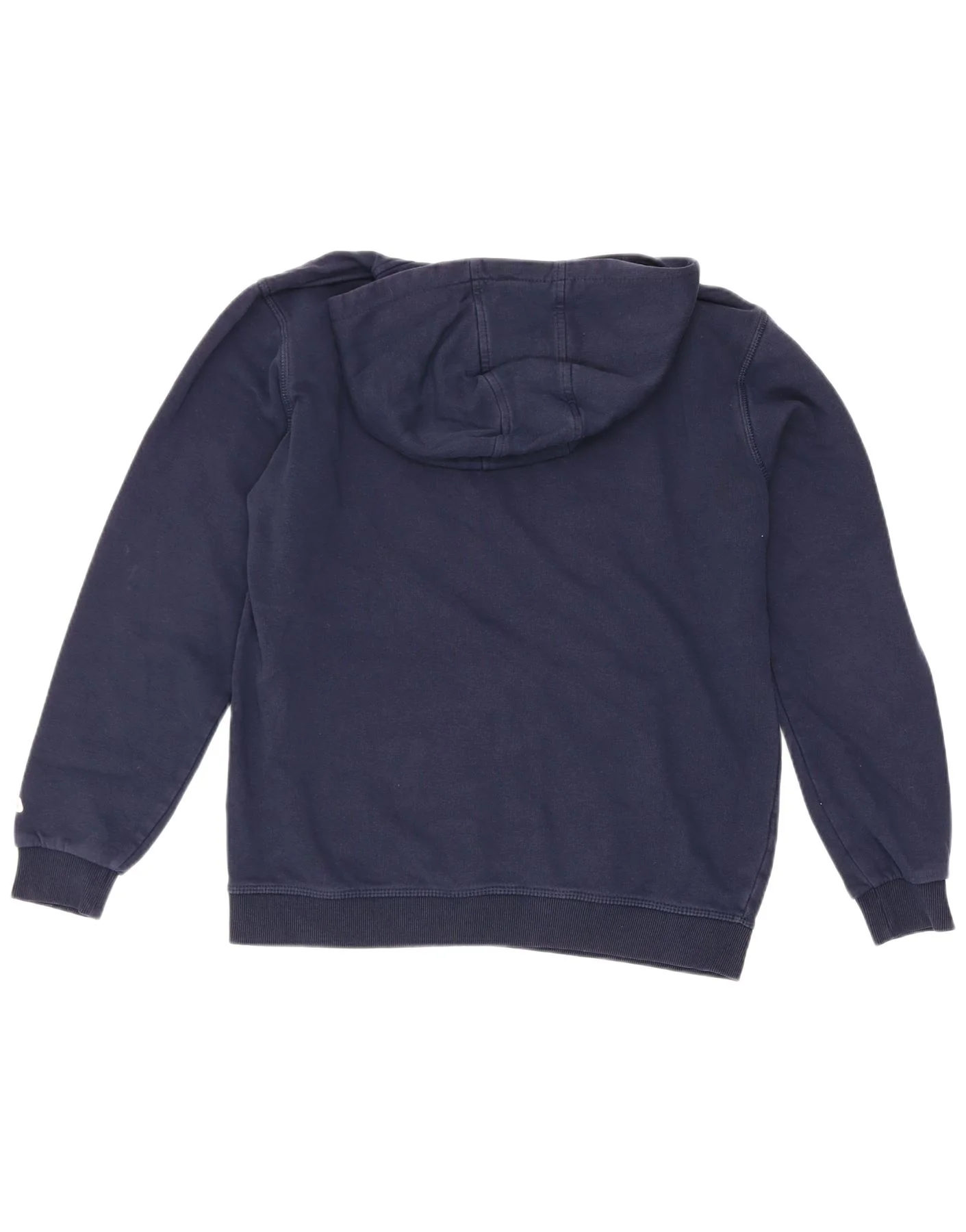 Fila Boys Graphic Hoodie Jumper 13-14 Years Navy Blue Cotton - Image 2