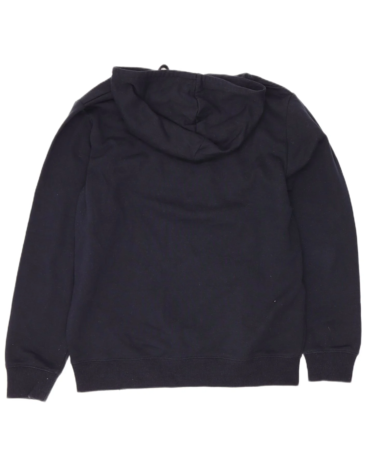 Fila Boys Graphic Hoodie Jumper 13-14 Years Navy Blue Polyester - Image 2