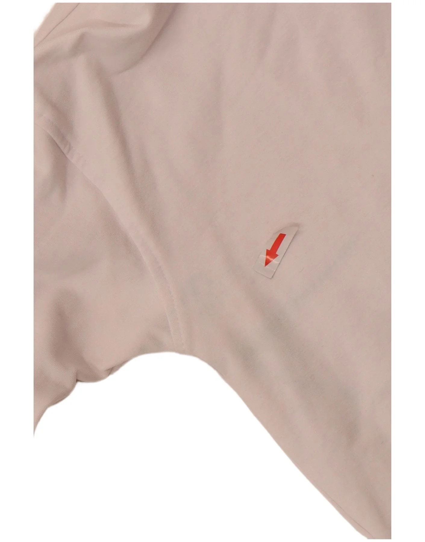Fila Girls Crop Graphic Hoodie Jumper 13-14 Years White Colourblock Cotton - Image 4