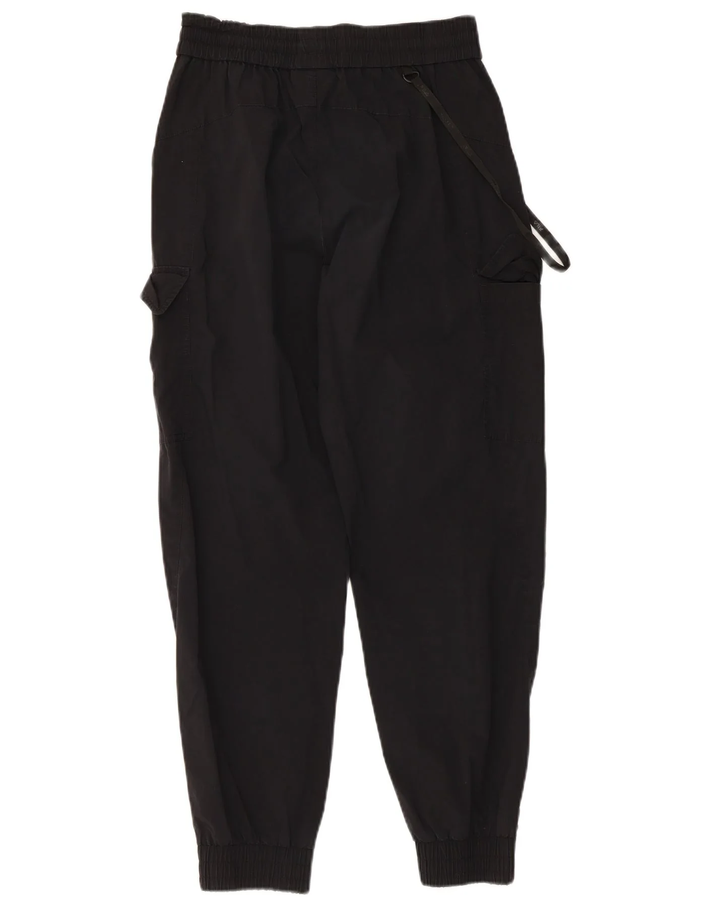 Fila Mens Cargo Tracksuit Trousers Joggers Medium Black Cotton - Image 2