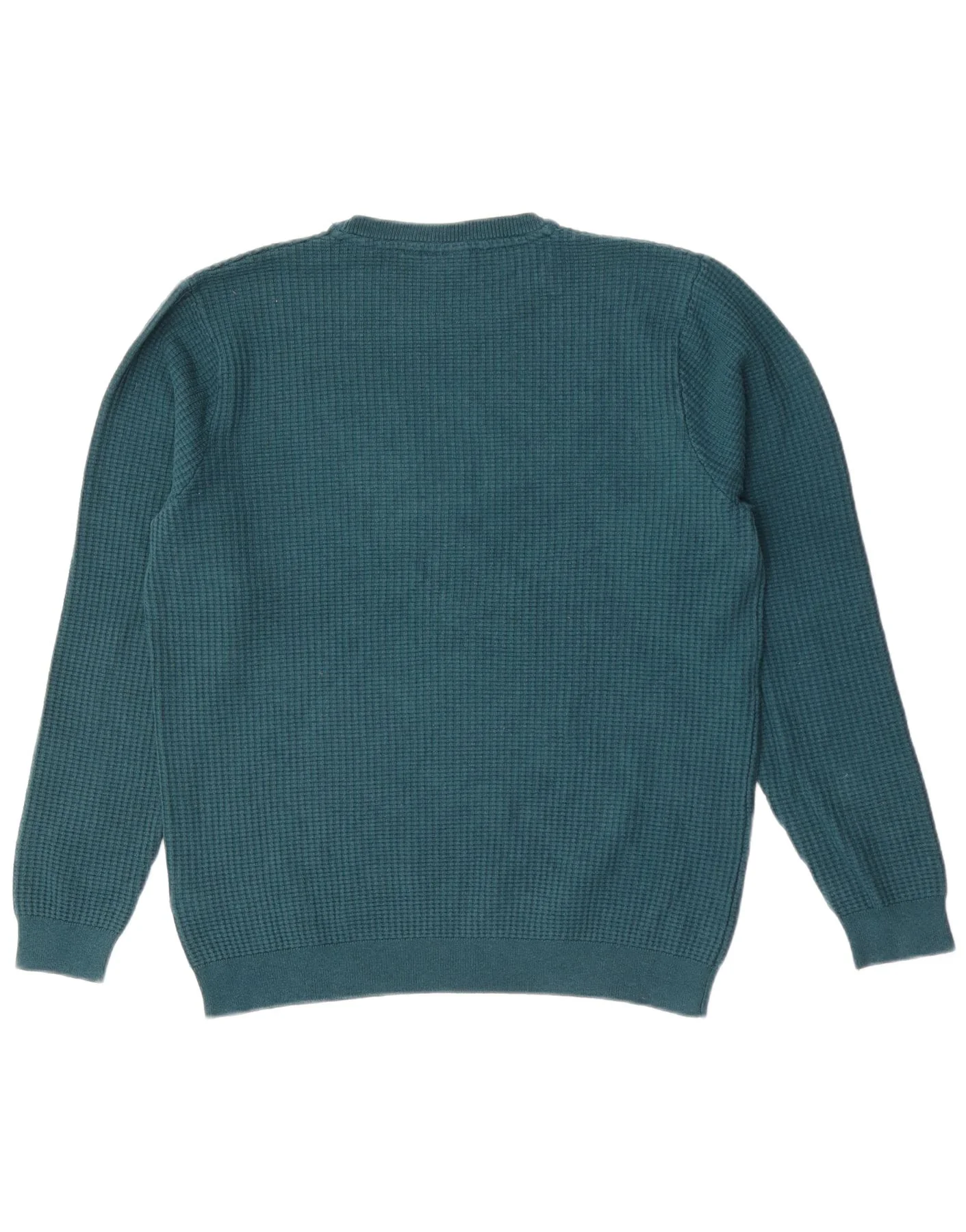 Fila Mens Crew Neck Jumper Sweater XL Blue Cotton - Image 2